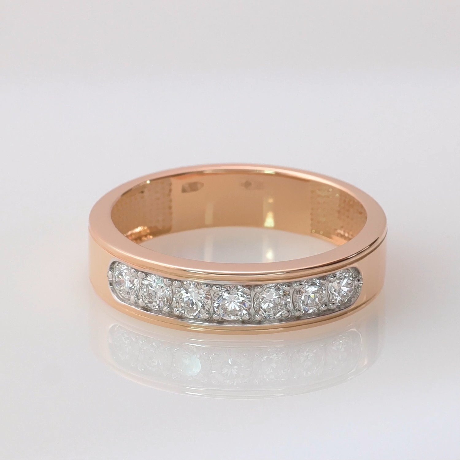 Фото «Золотое обручальное кольцо SMART DIAMONDS 0,43 карата»