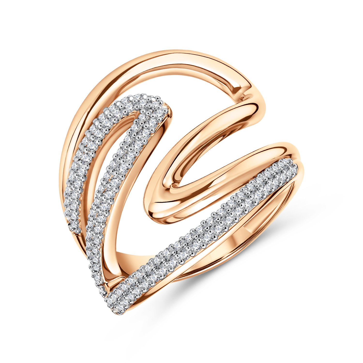 Фото «Золотое кольцо с фианитами»