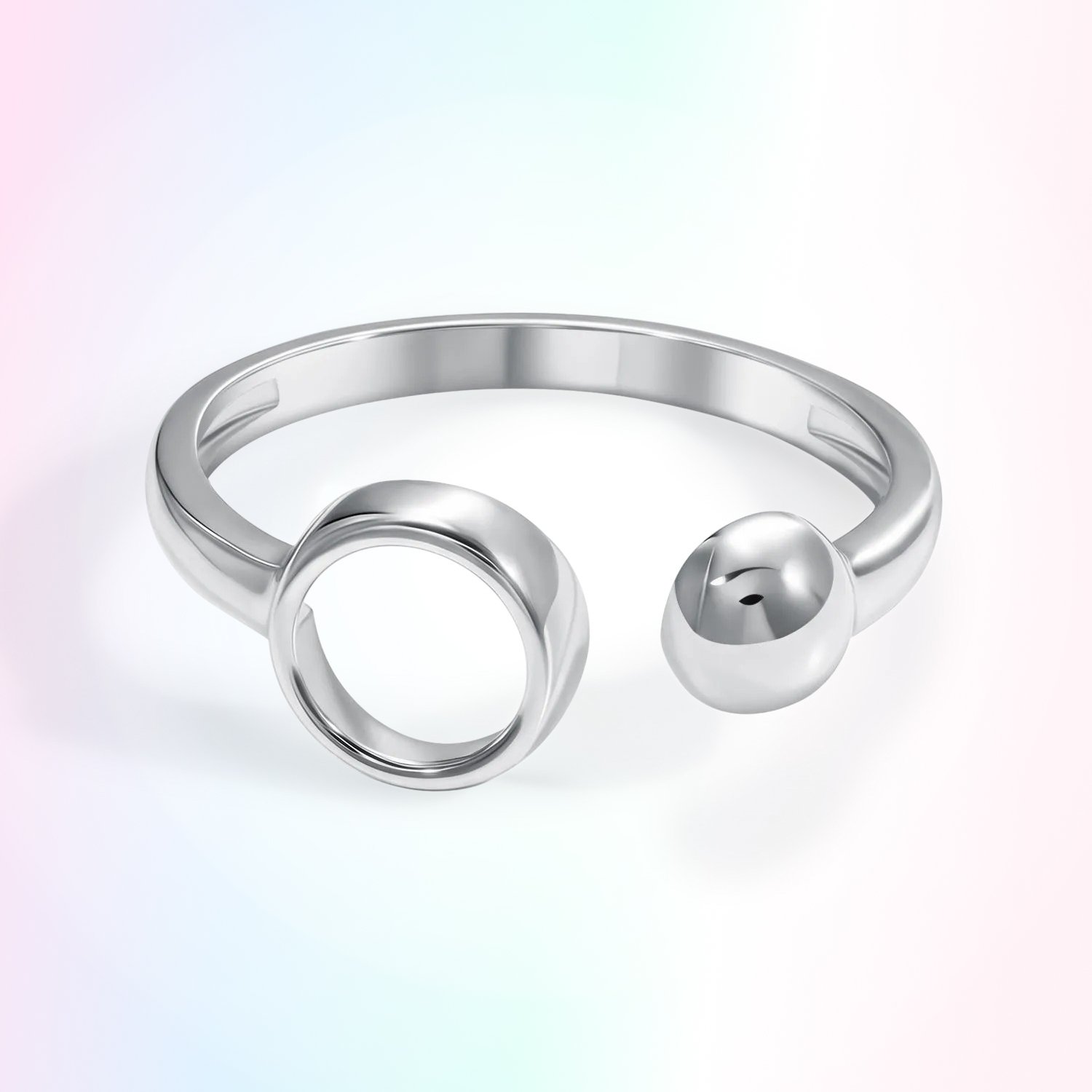 Серебряное кольцо
