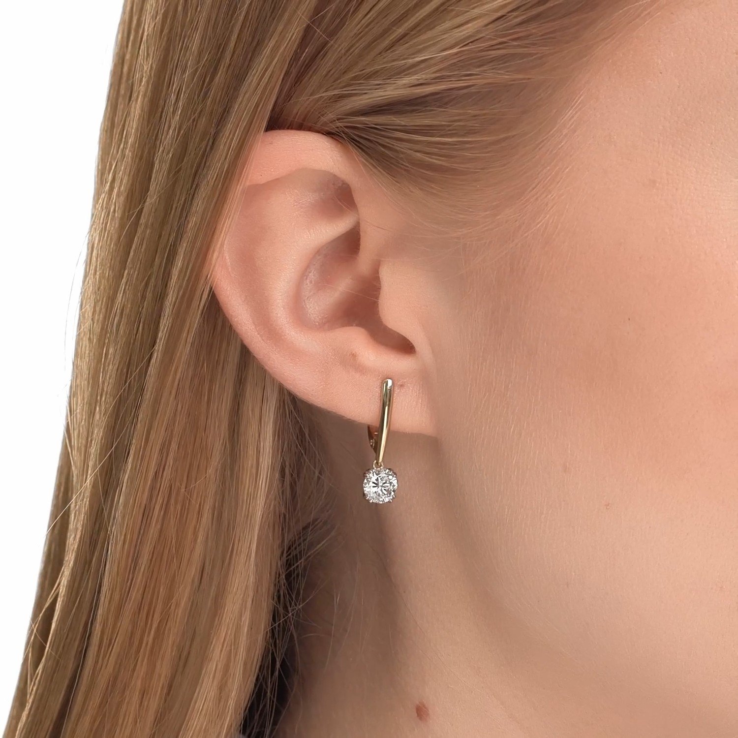 Фото «Золотые серьги SMART DIAMONDS 1,6 карата»