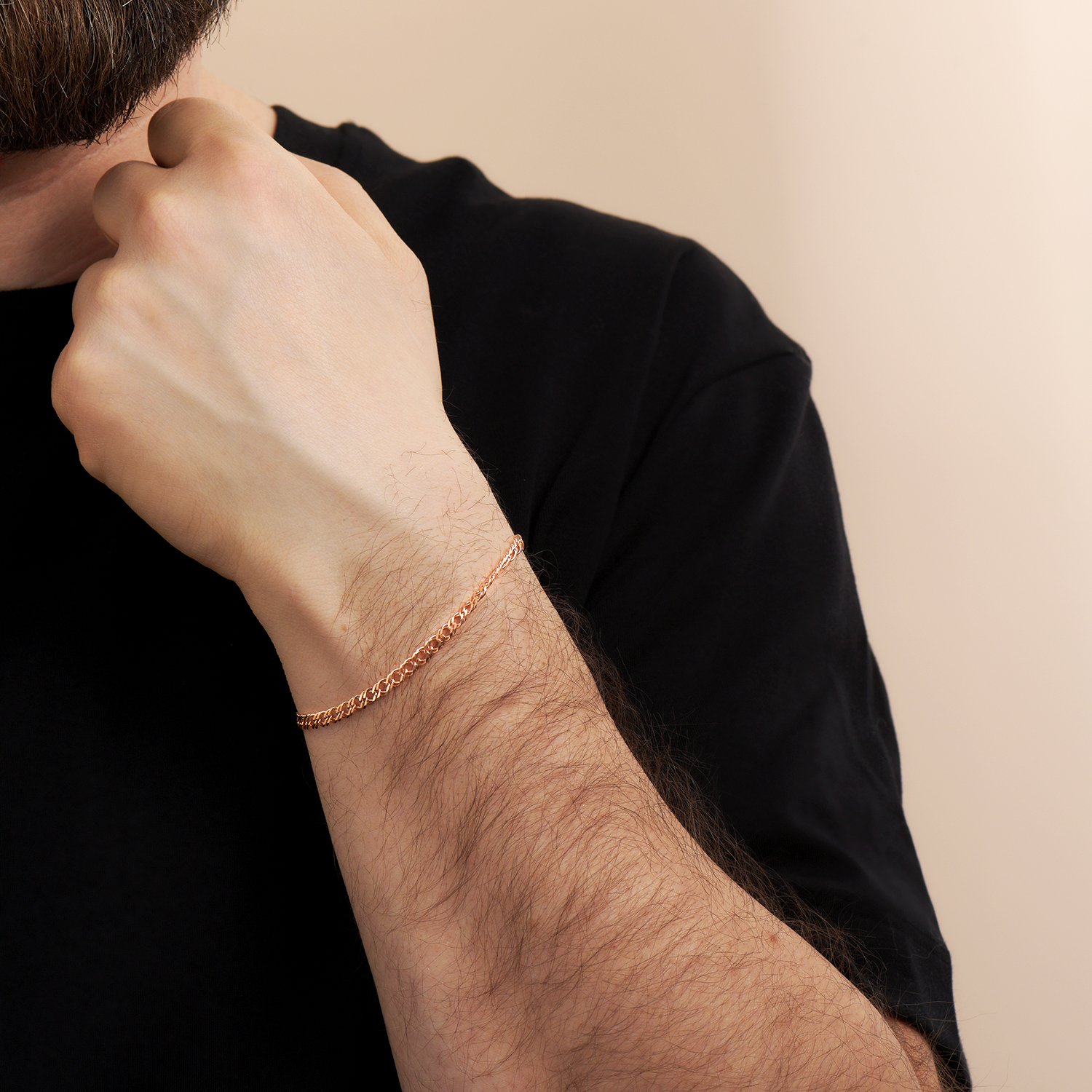 Золотой браслет полновесный