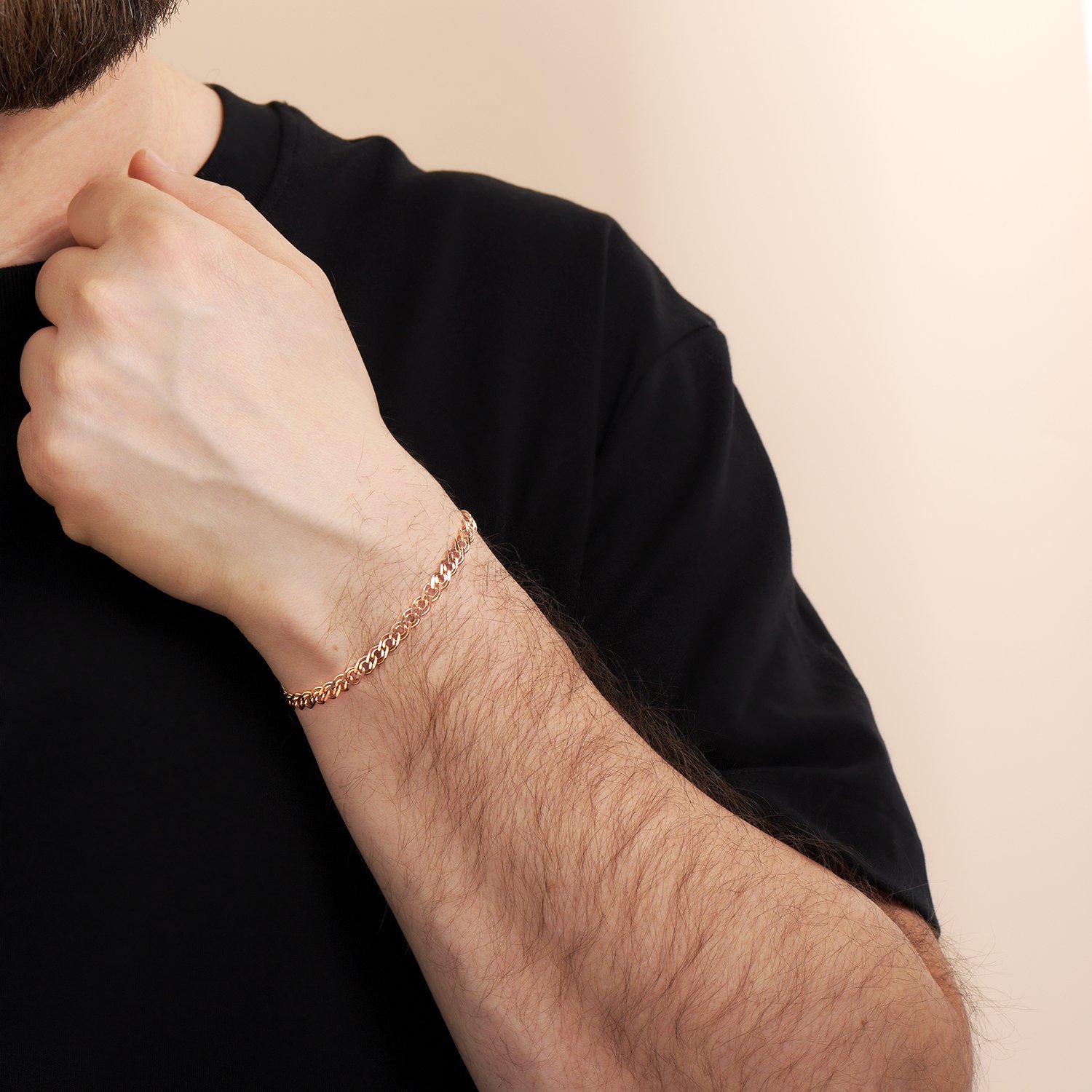 Золотой браслет полновесный