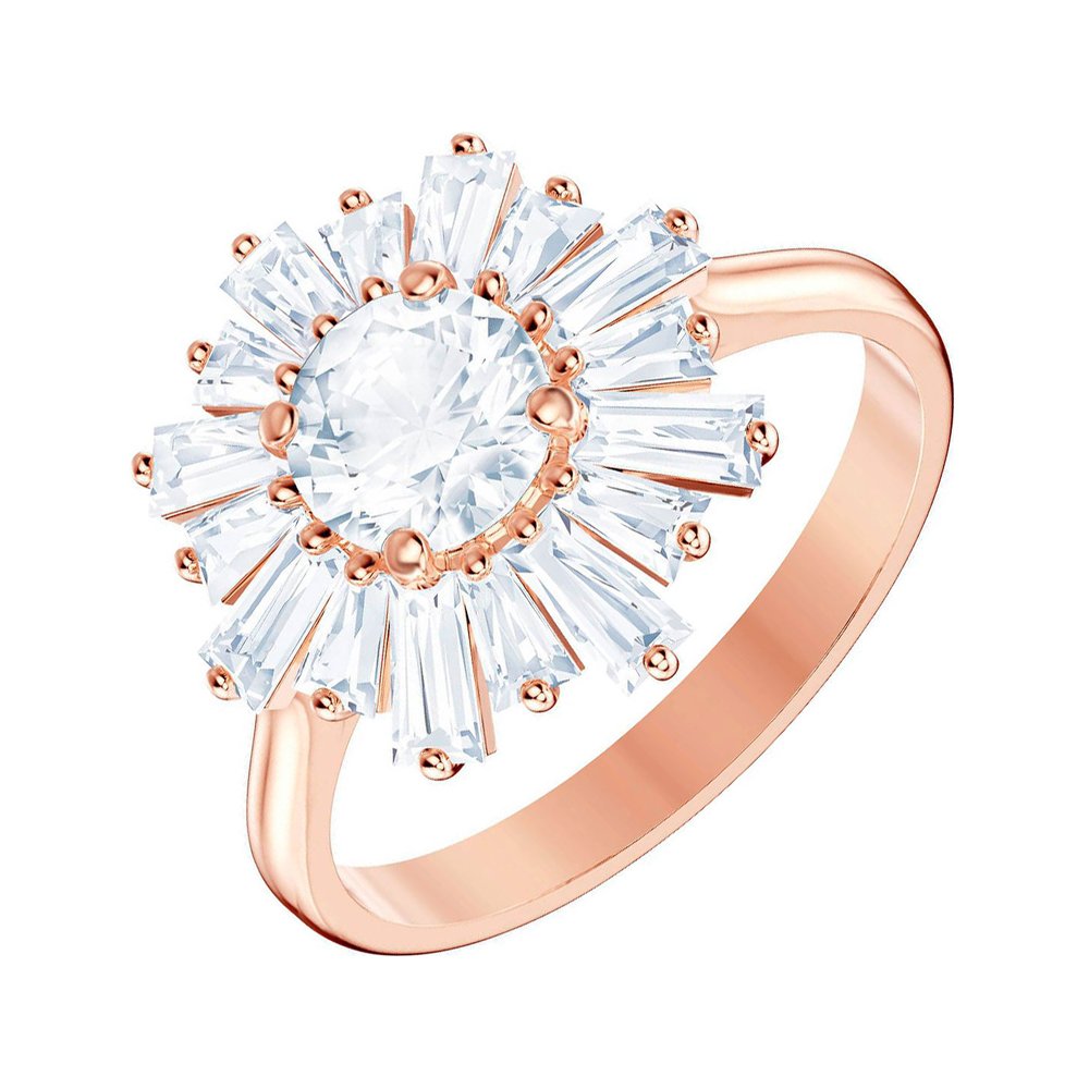 Кольцо с кристаллами SWAROVSKI