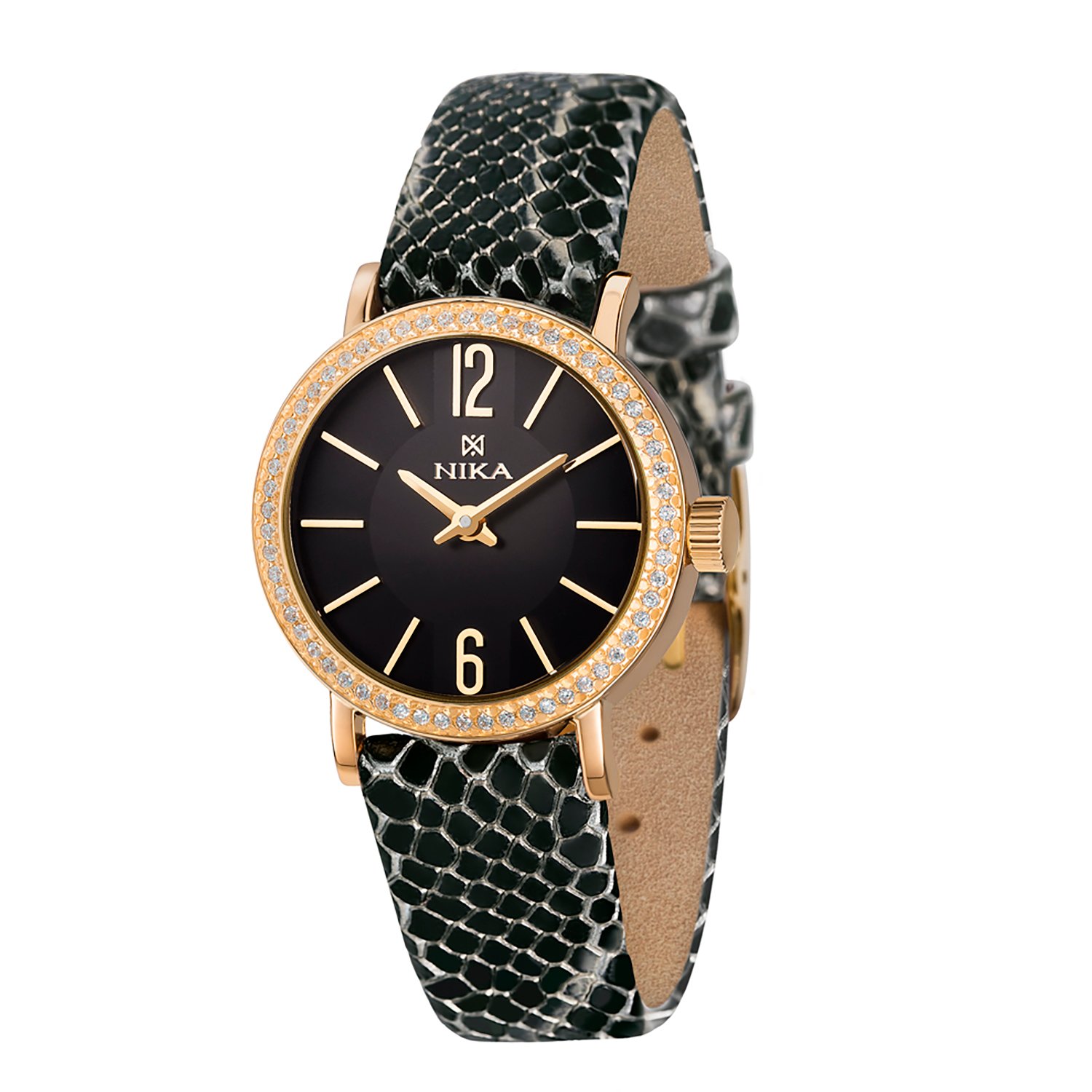 Фото «Золотые наручные часы SLIMLINE 0102A.2.1.54B»