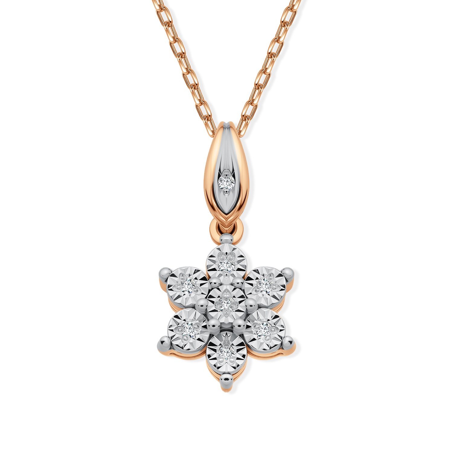 Фото «Золотая подвеска с бриллиантами»