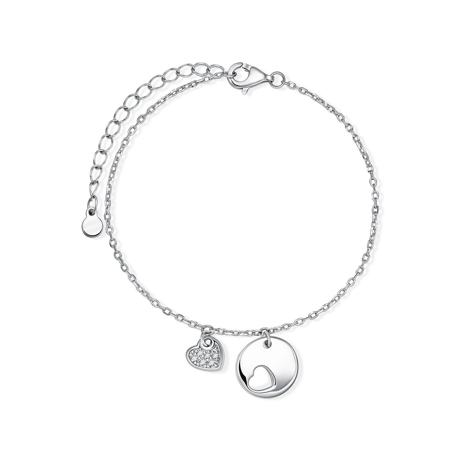 Фото «Серебряный браслет с фианитами»