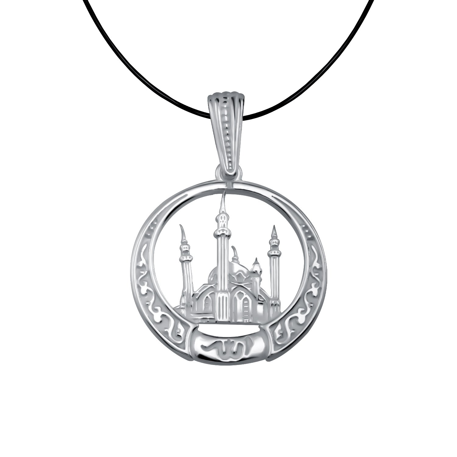 Серебряная подвеска Ислам