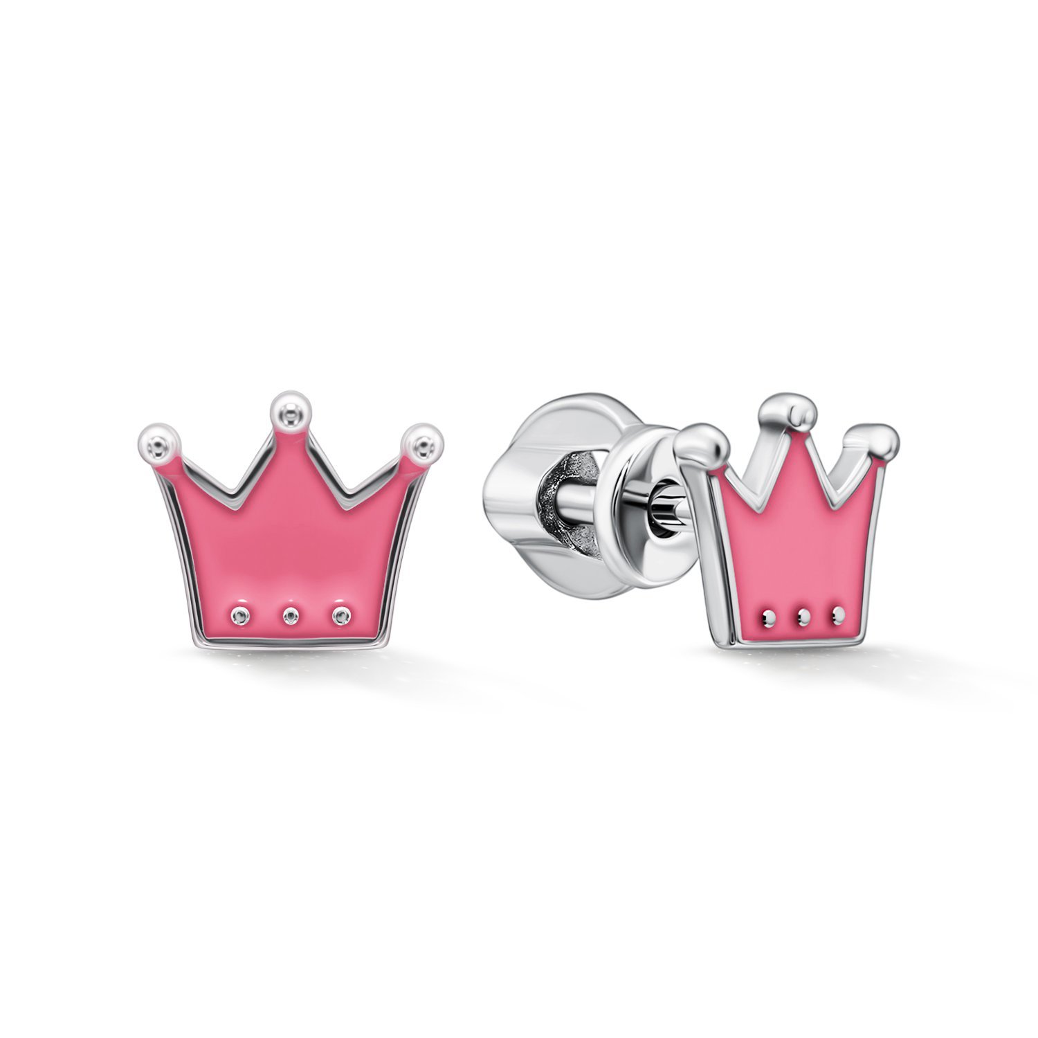 Фото «Серебряные серьги с эмалью»