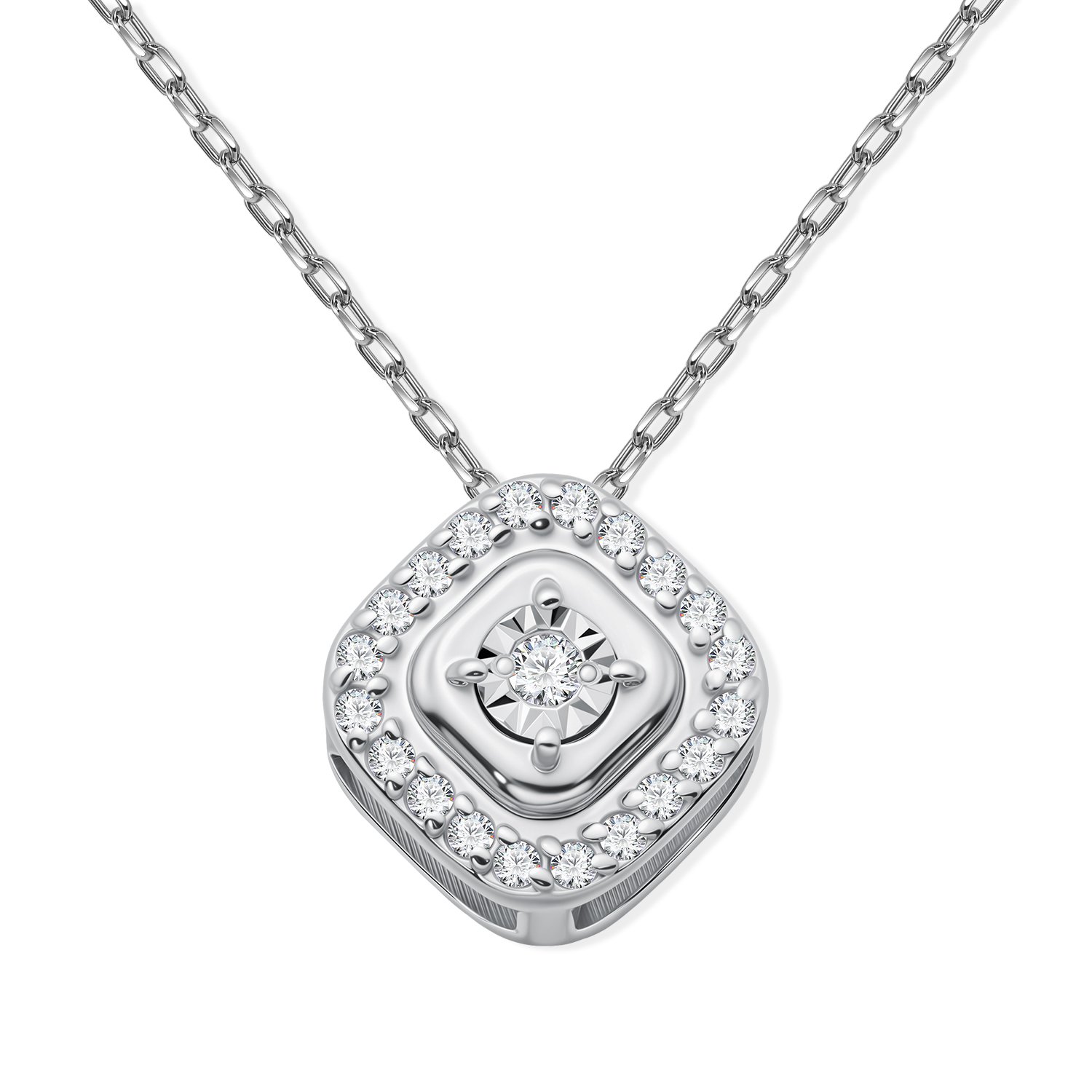 Фото «Золотая подвеска с бриллиантами»