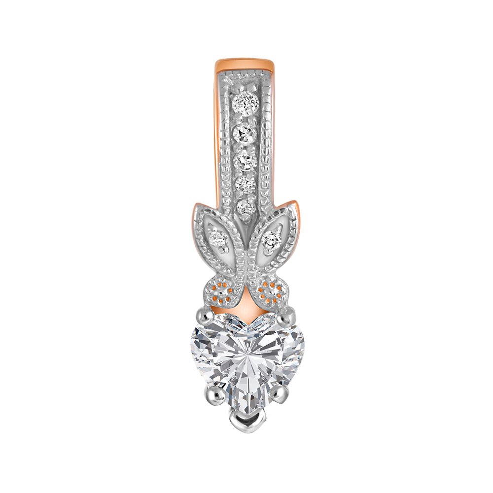 Золотая подвеска с бриллиантами