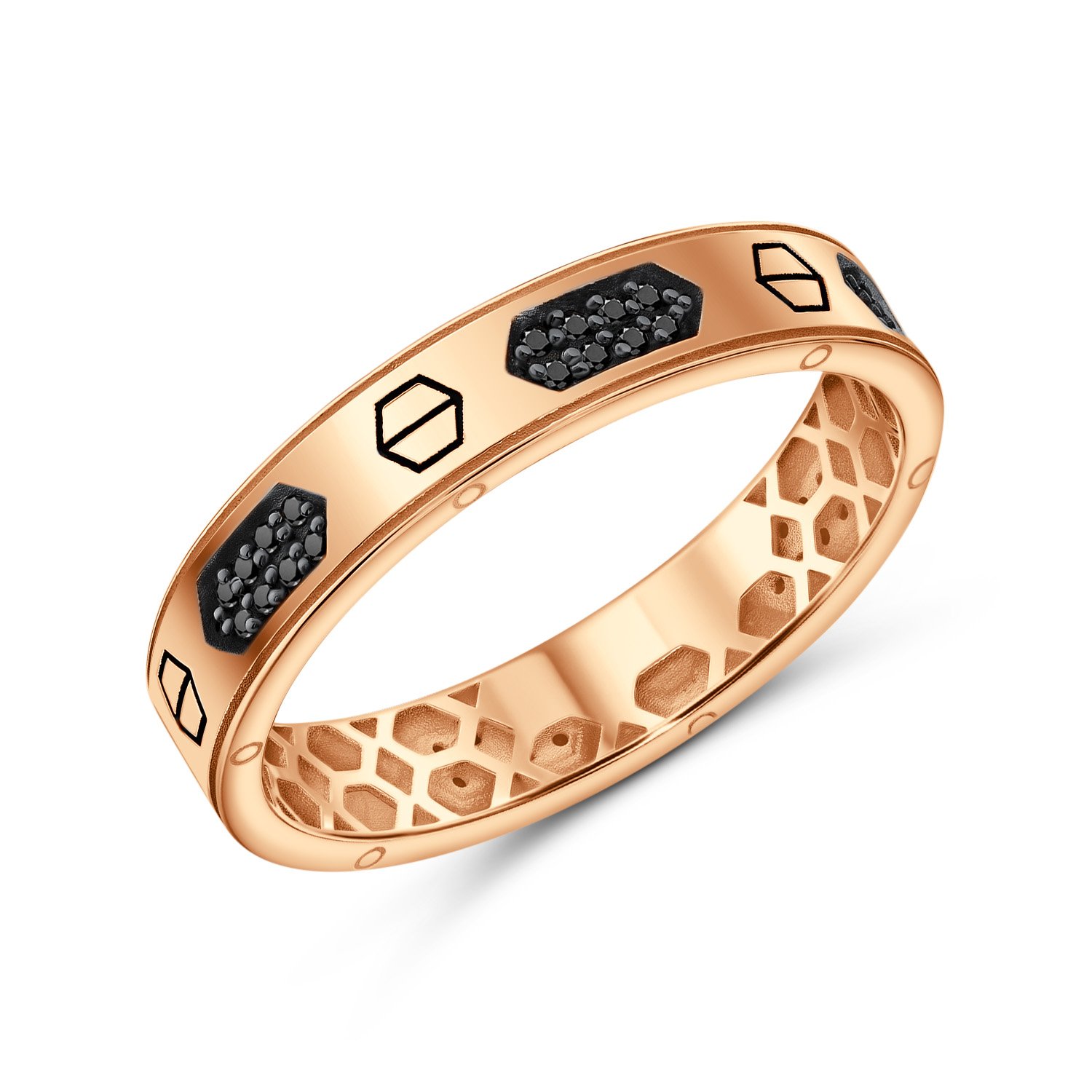 Фото «Золотое кольцо с фианитами»