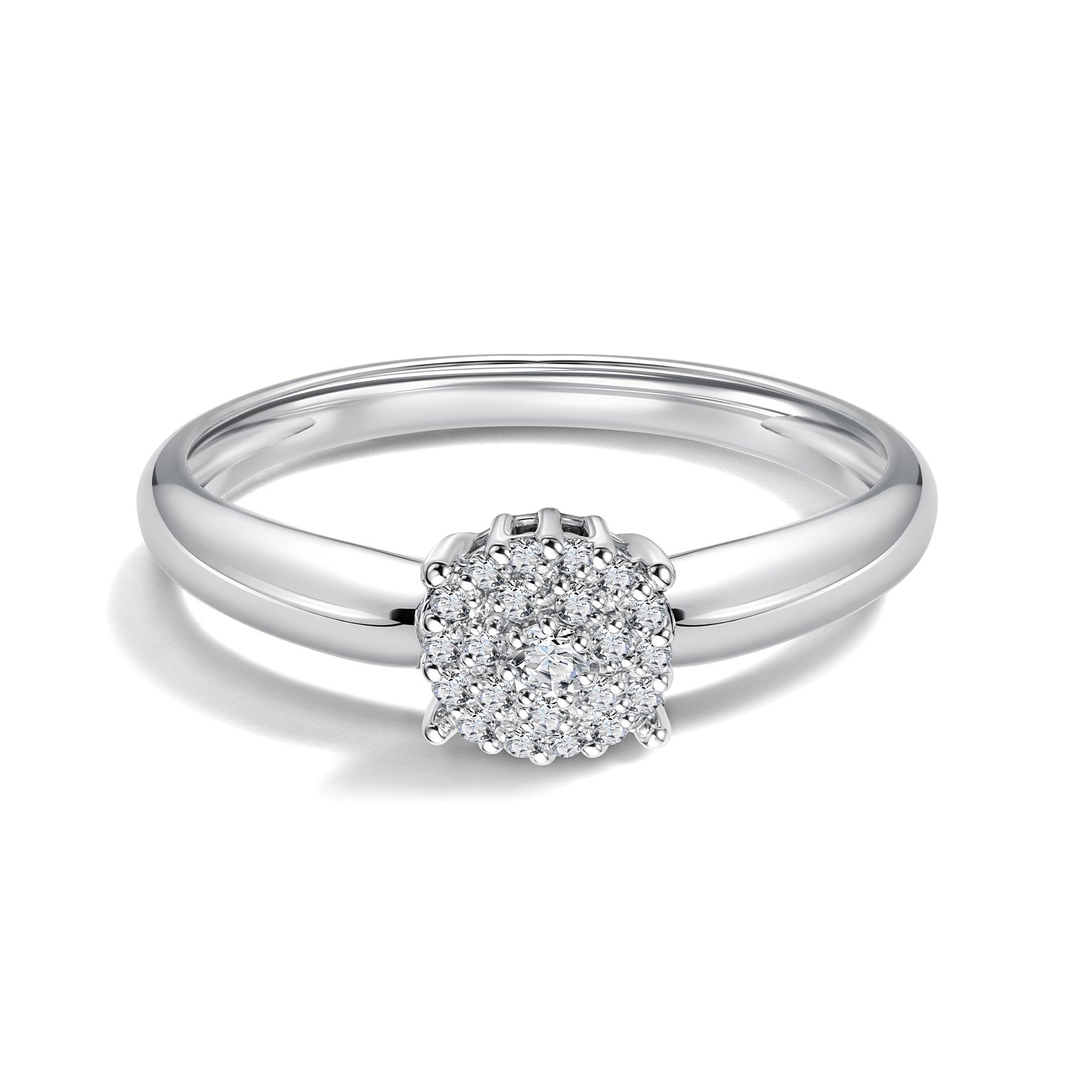 Золотое кольцо с бриллиантами