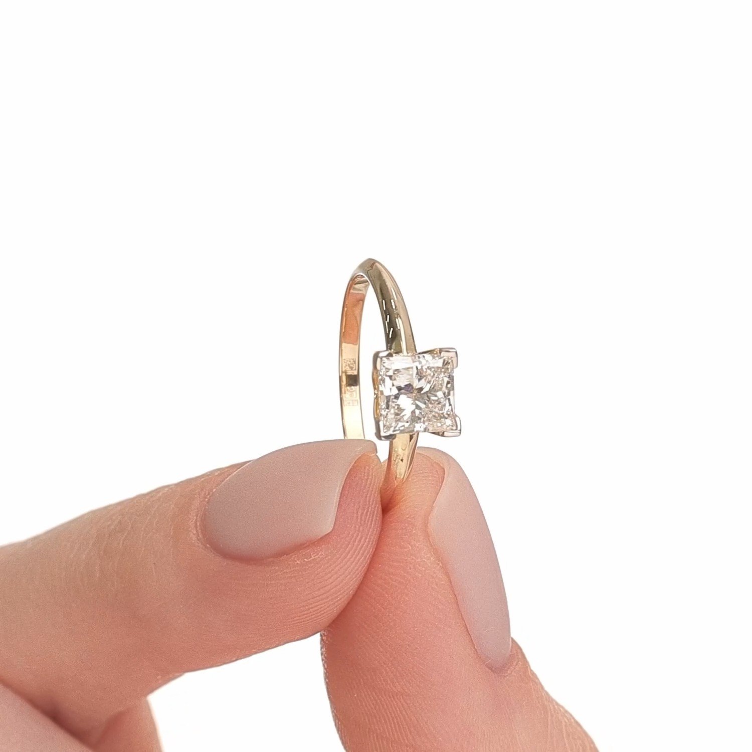 Фото «Золотое кольцо SMART DIAMONDS 1,03 карата»