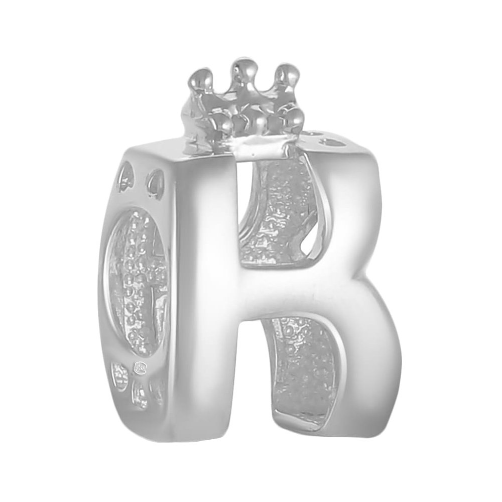 Подвеска-шарм TALANT буква К из серебра