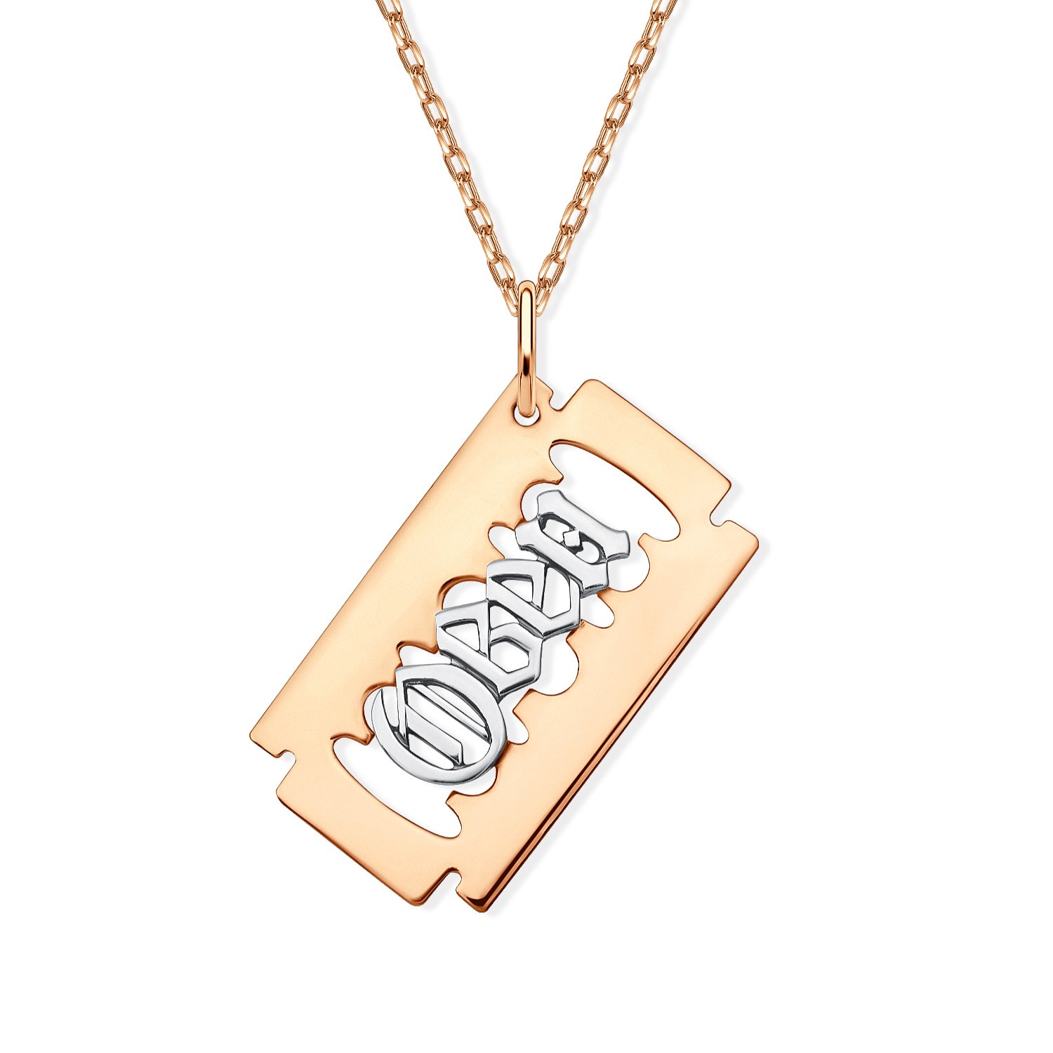 Фото «Золотая подвеска «Знак зодиака Овен»»