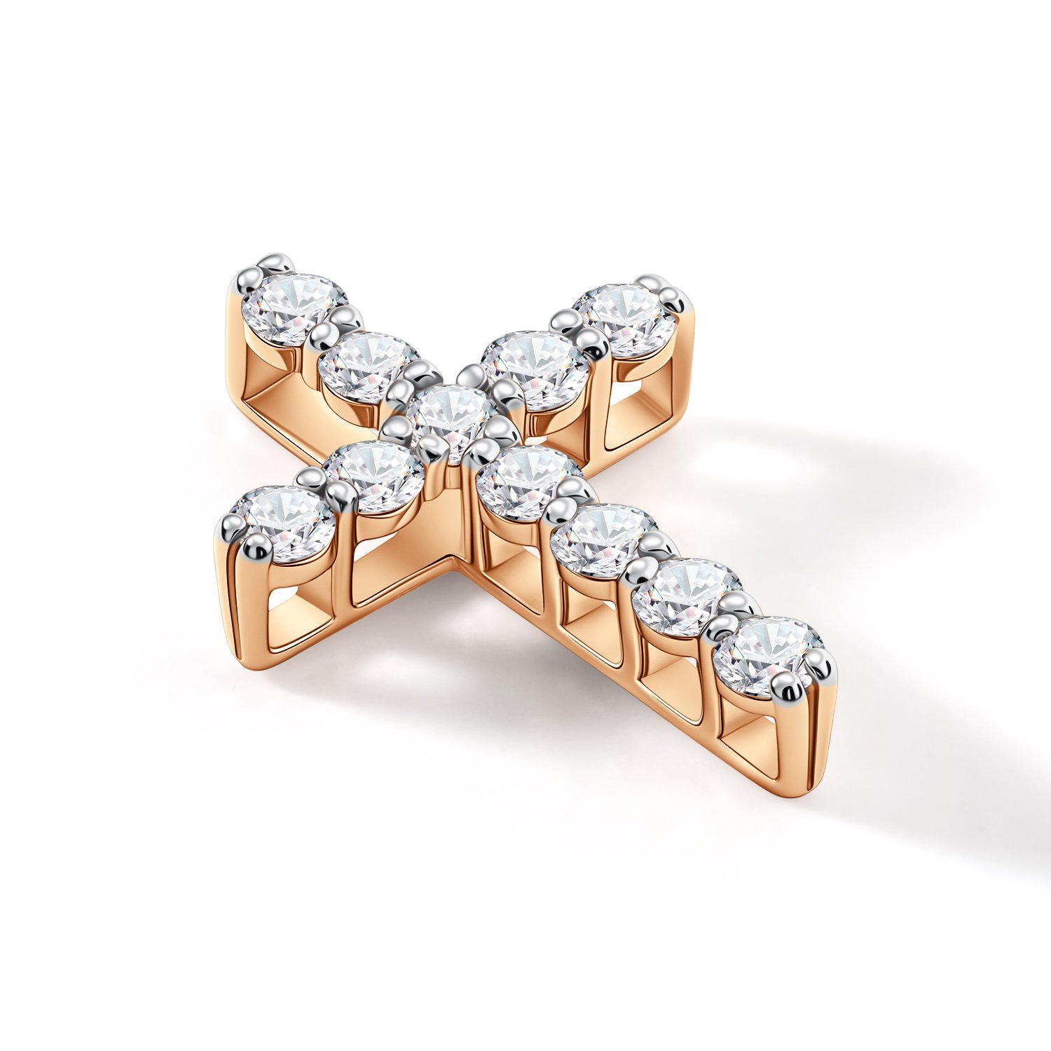 Золотая подвеска с бриллиантами