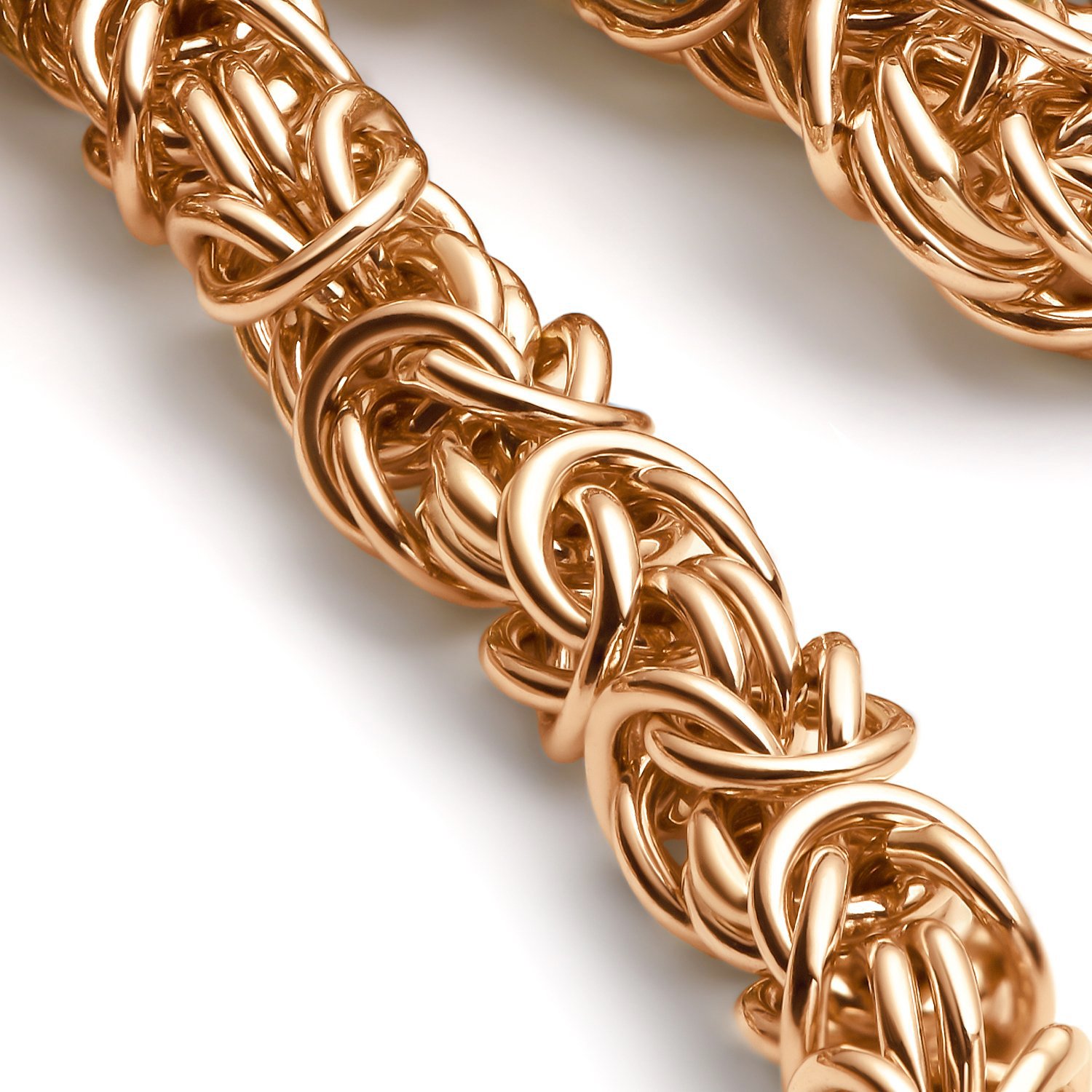 Золотая цепь ручной работы полновесная