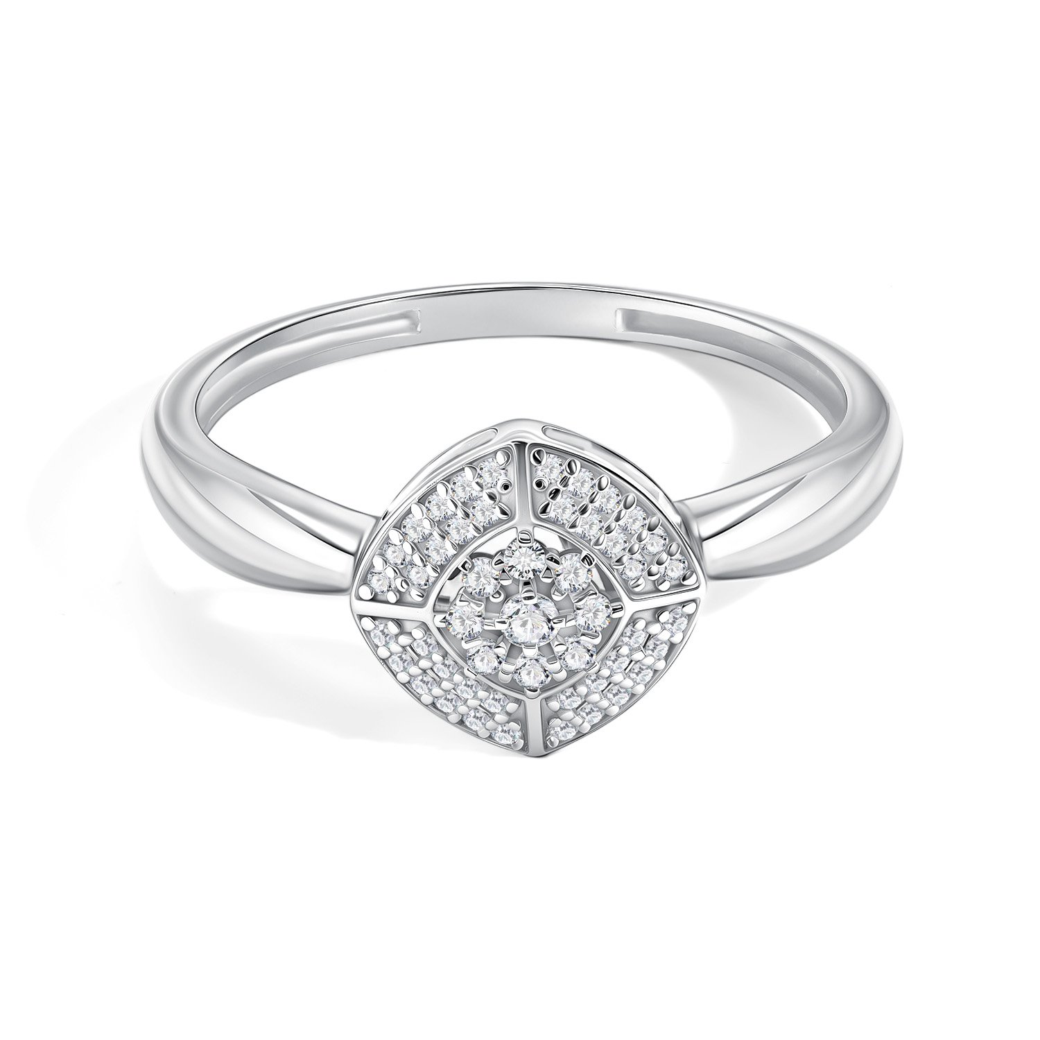 Золотое кольцо с бриллиантами