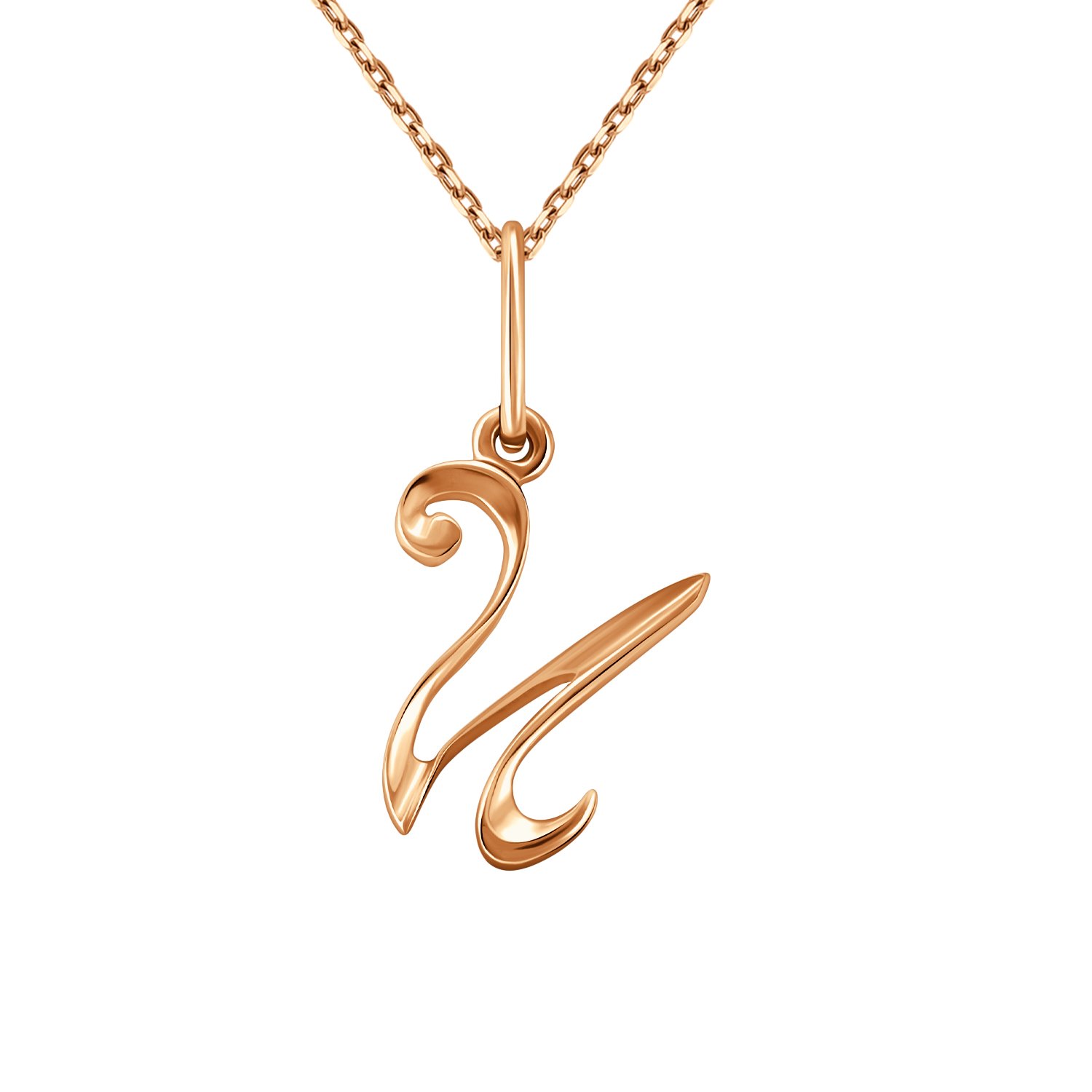 Фото «Золотая подвеска буква И»