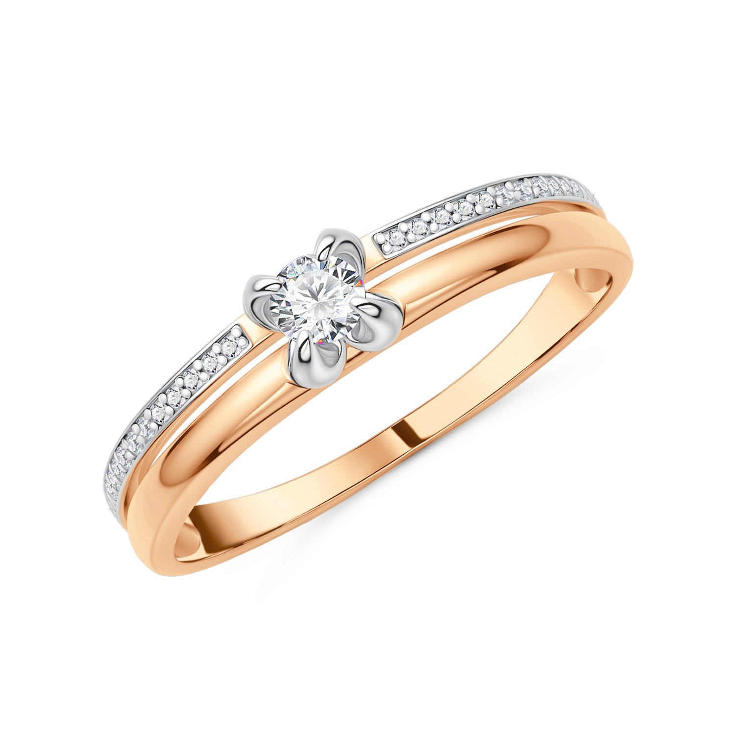 Фото «Золотое кольцо с бриллиантами»