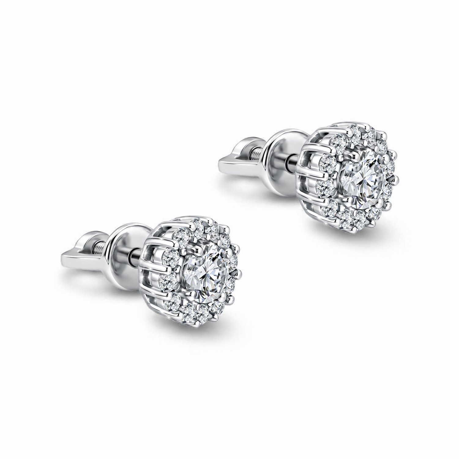 Золотые серьги SMART DIAMONDS