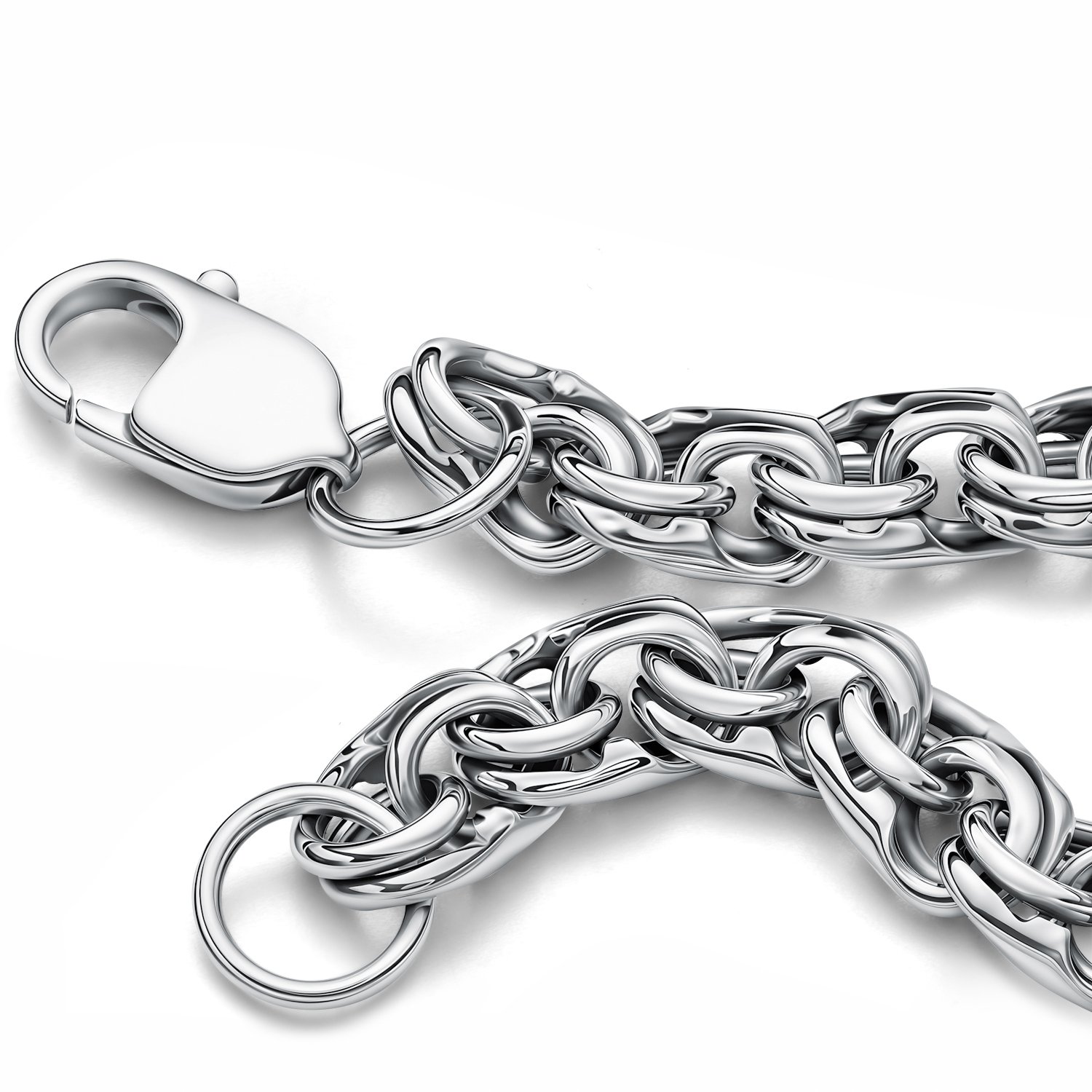 Серебряный браслет ручной работы полновесный