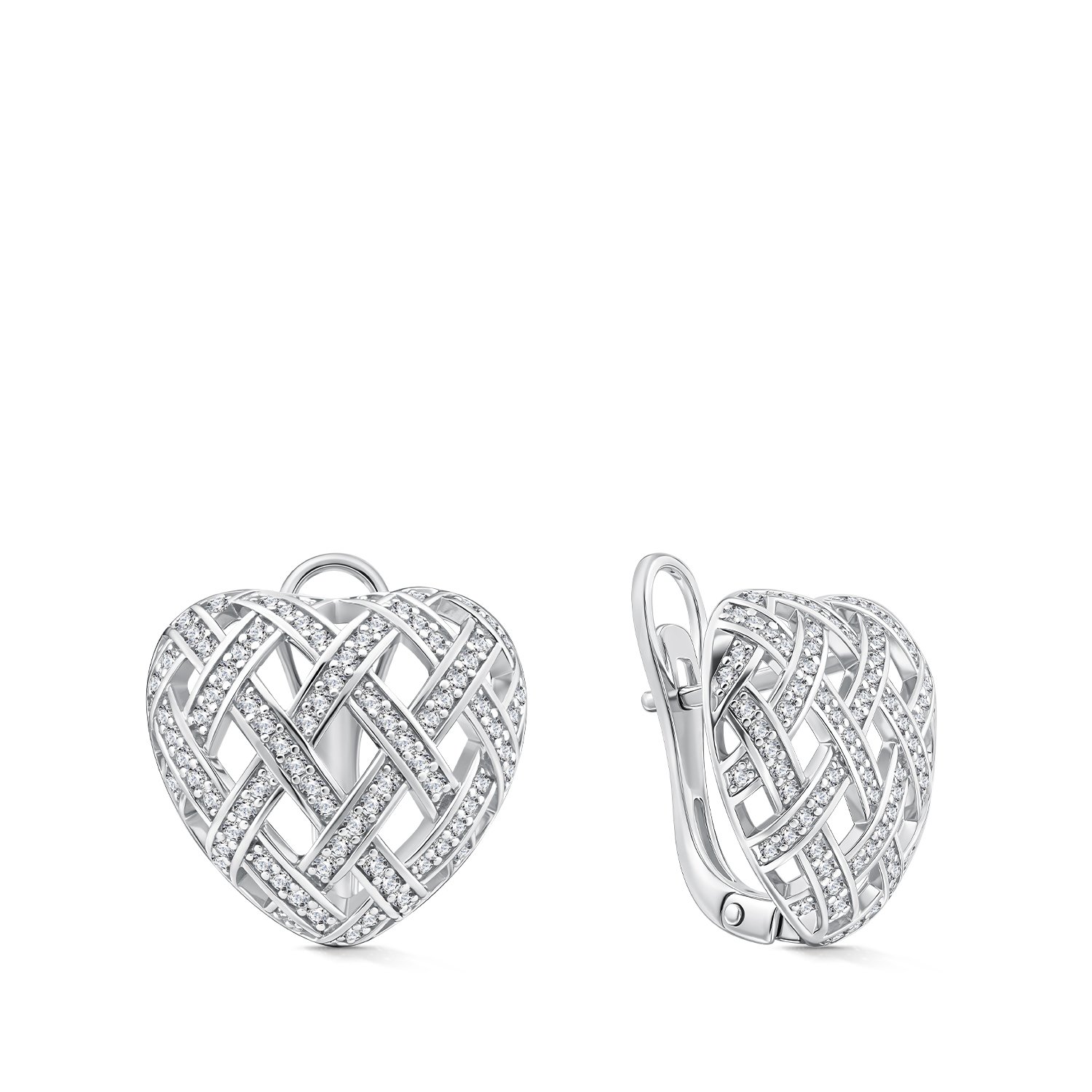 Фото «Серебряные серьги с фианитами»