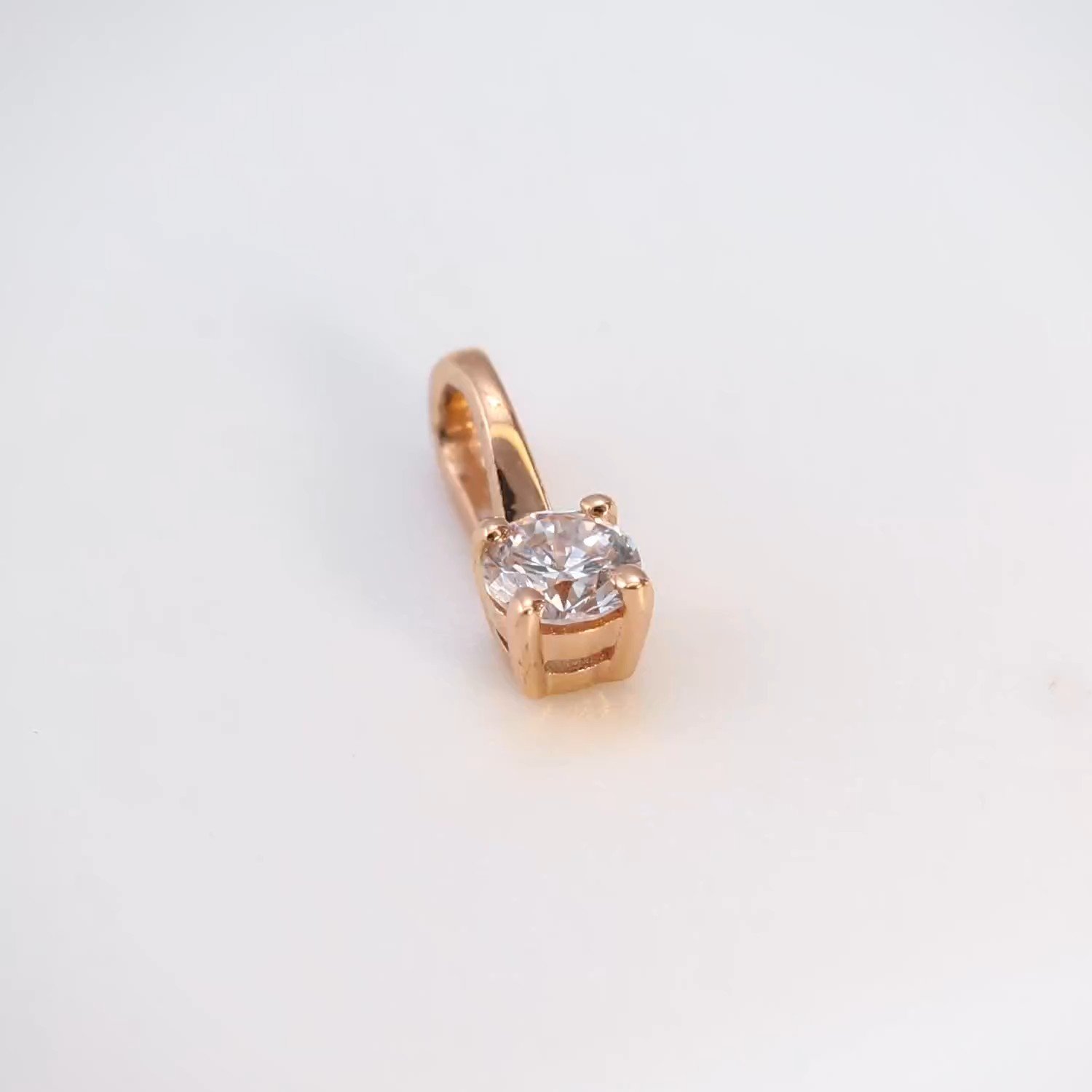 Золотая подвеска SMART DIAMONDS 0,09 карата