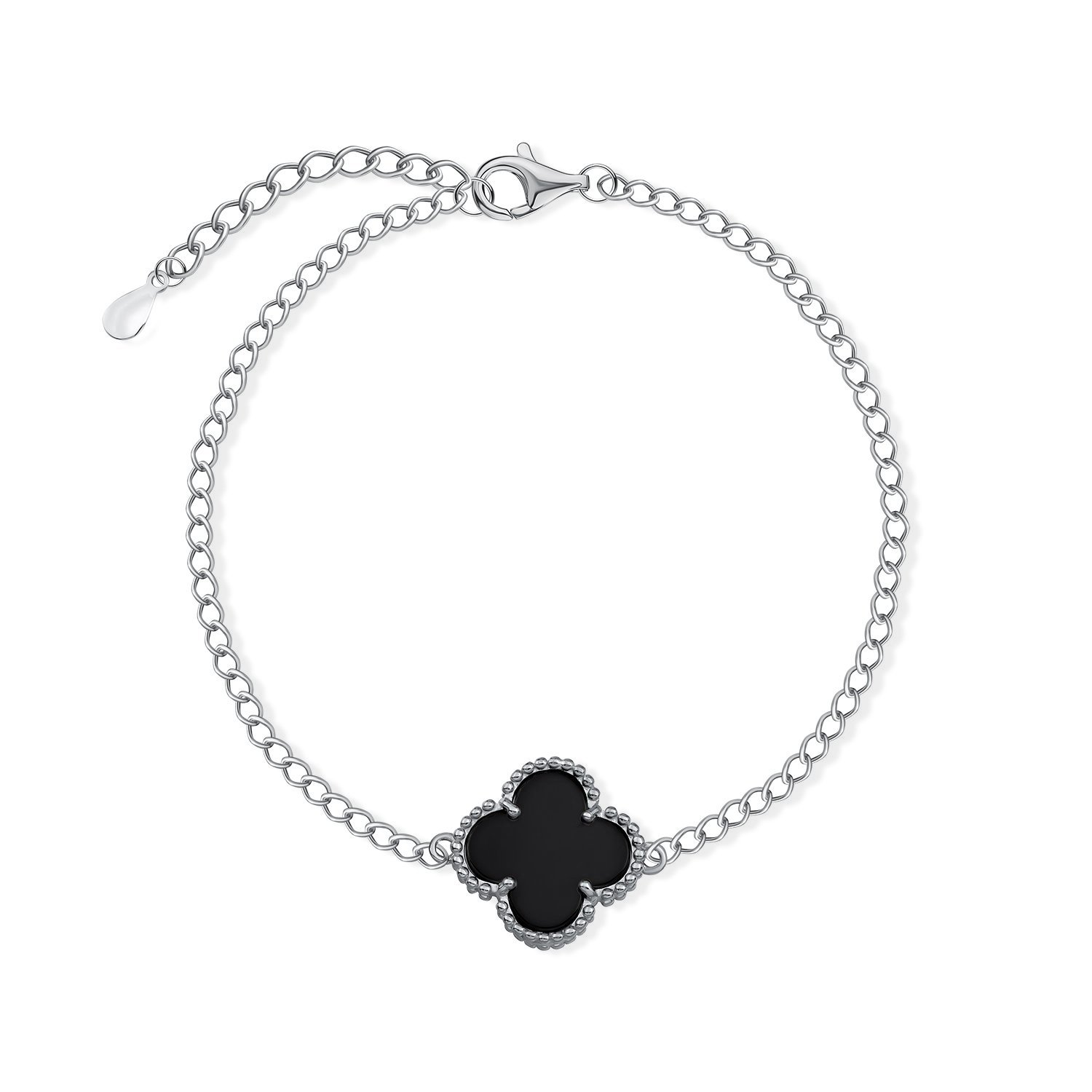 Фото «Серебряный браслет с керамикой»