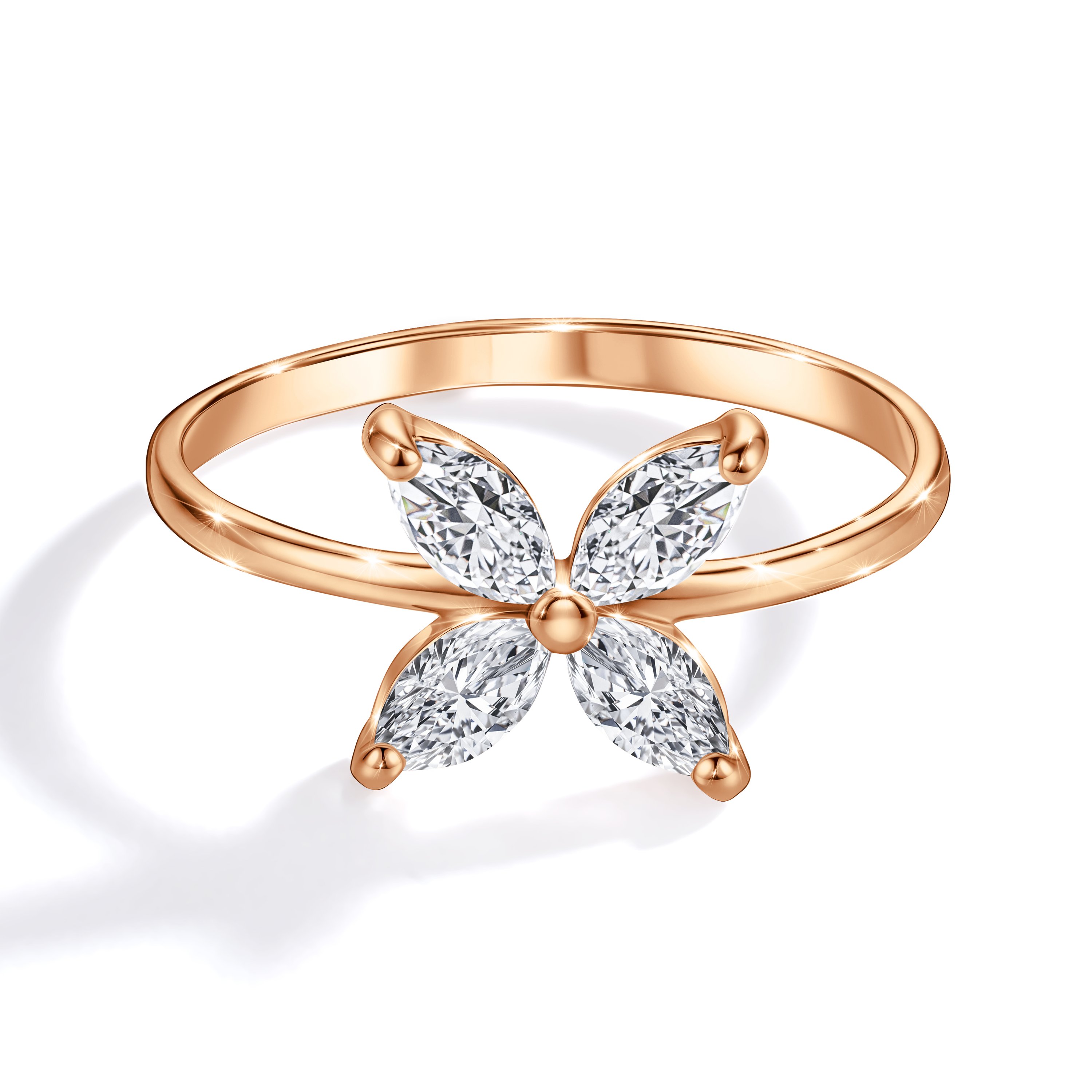 Золотое кольцо SMART DIAMONDS