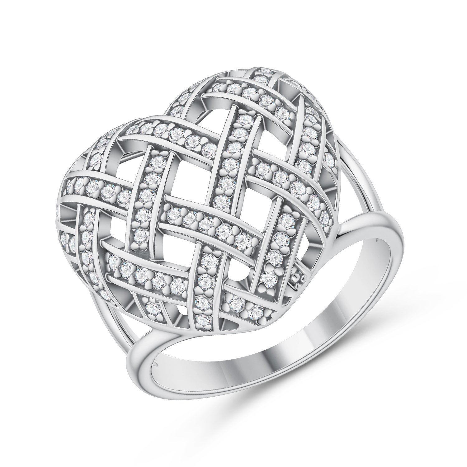 Фото «Серебряное кольцо с фианитами»