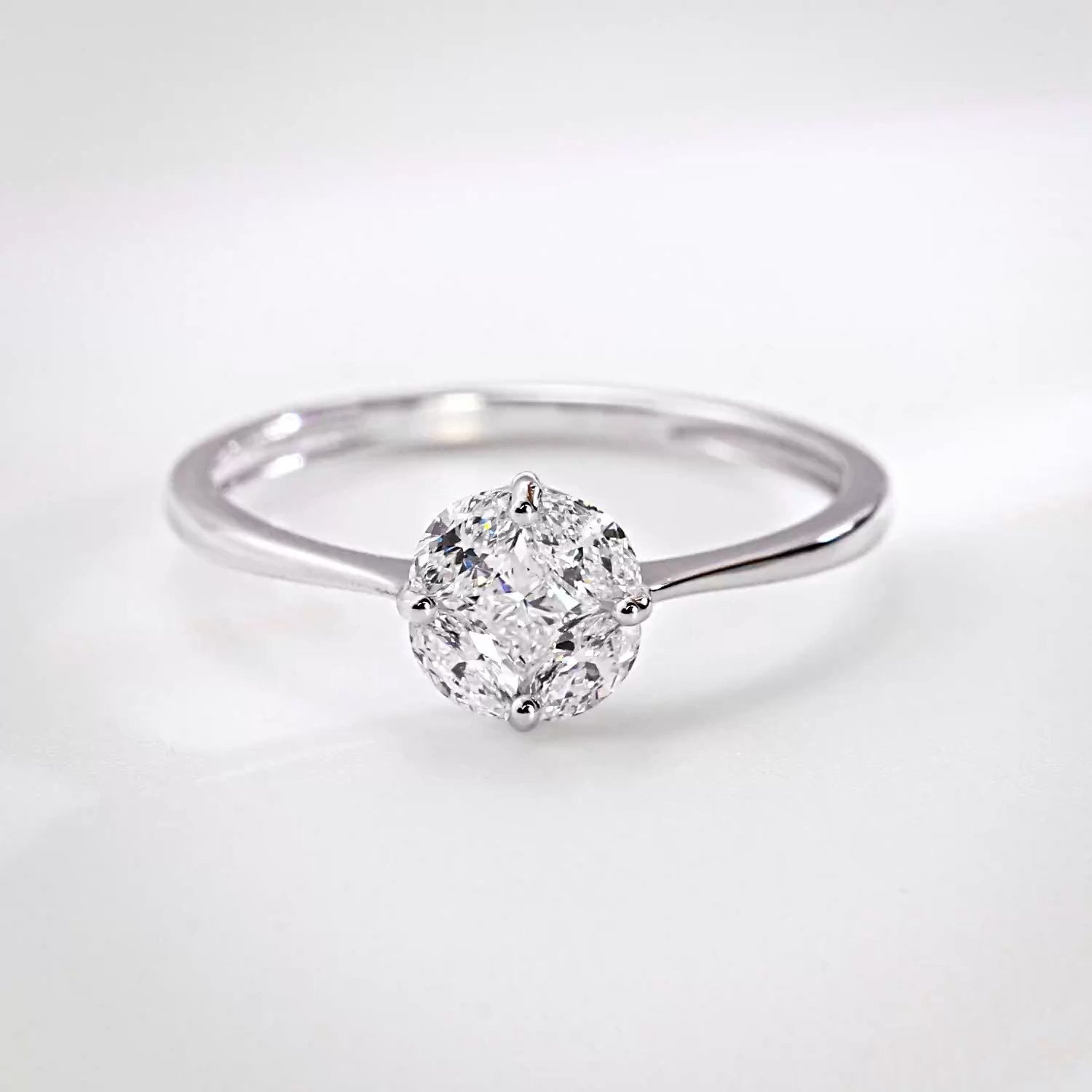 Золотое кольцо SMART DIAMONDS 0,41 карата