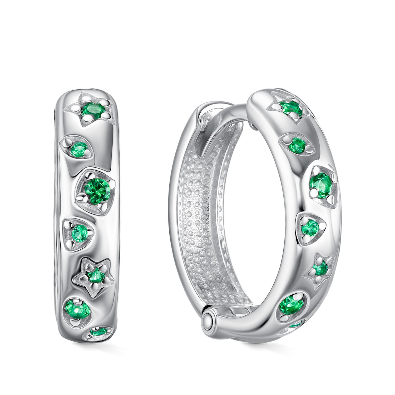 Фото «Серебряные серьги с фианитами»