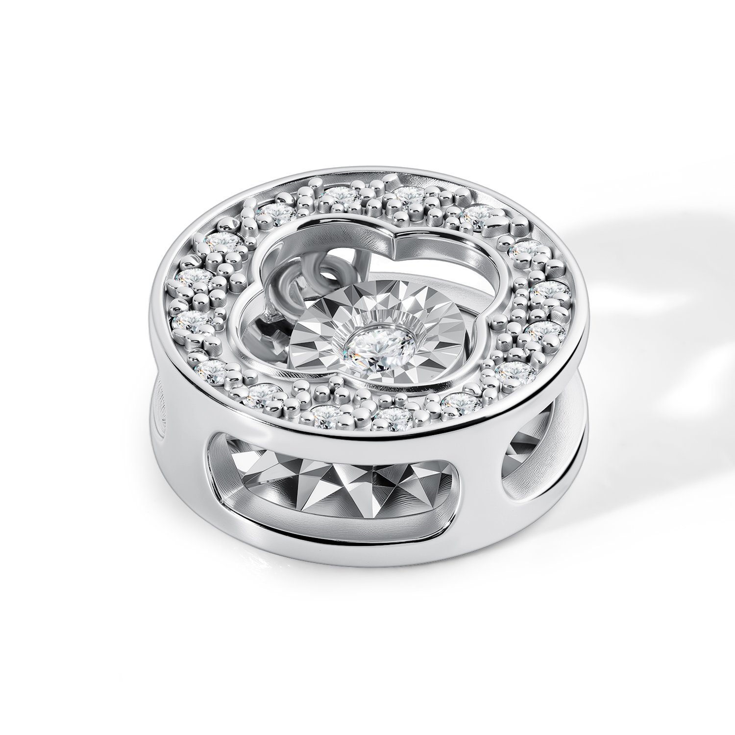 Золотая подвеска с бриллиантами