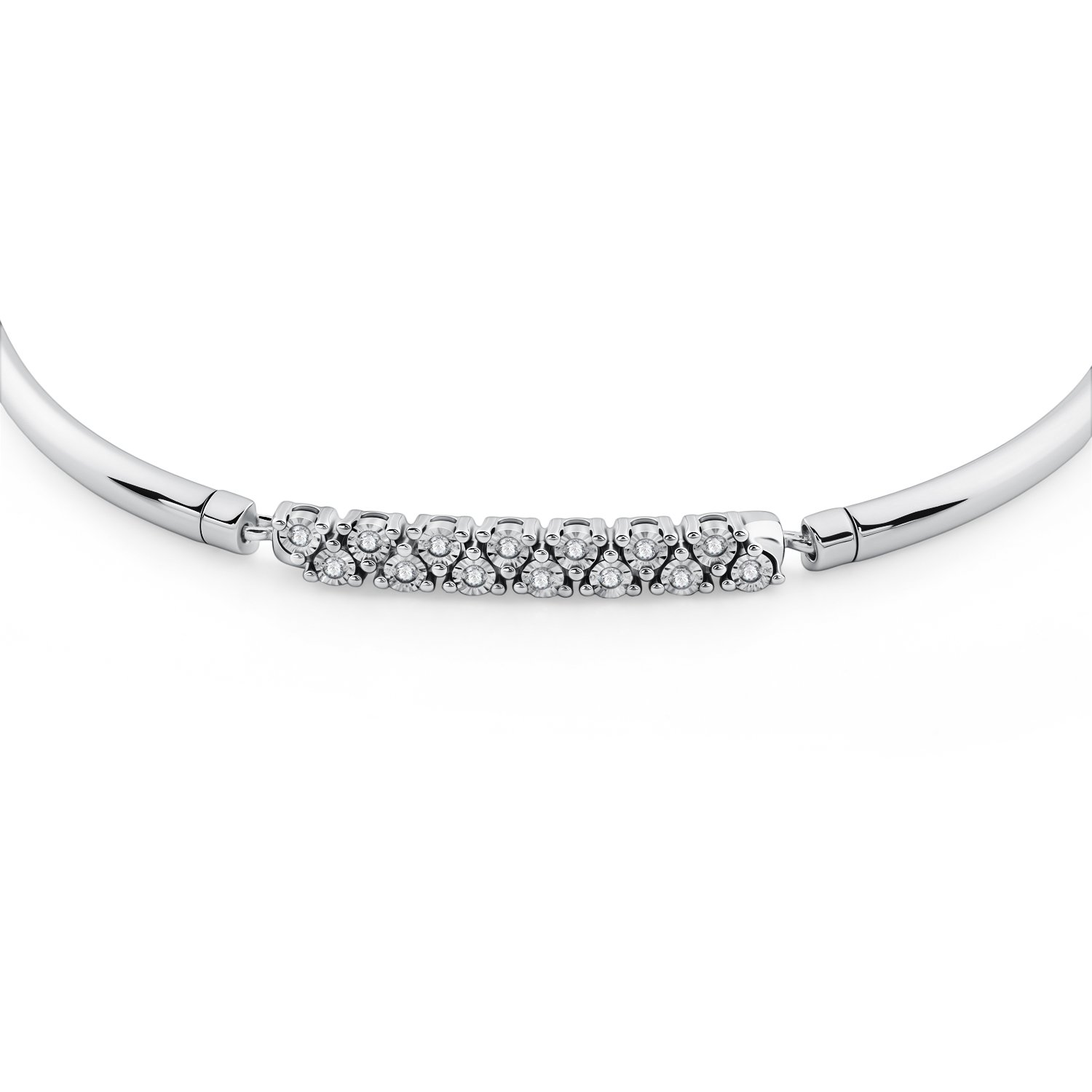 Золотой браслет с бриллиантами