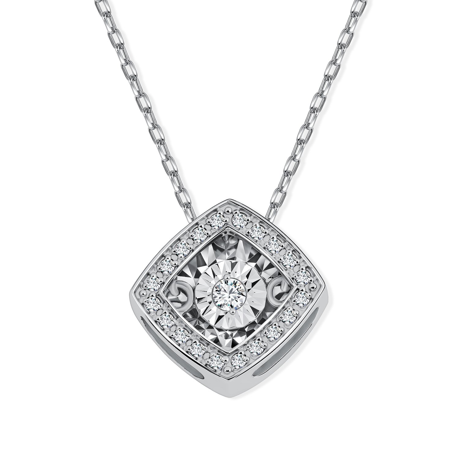 Фото «Золотая подвеска с бриллиантами»