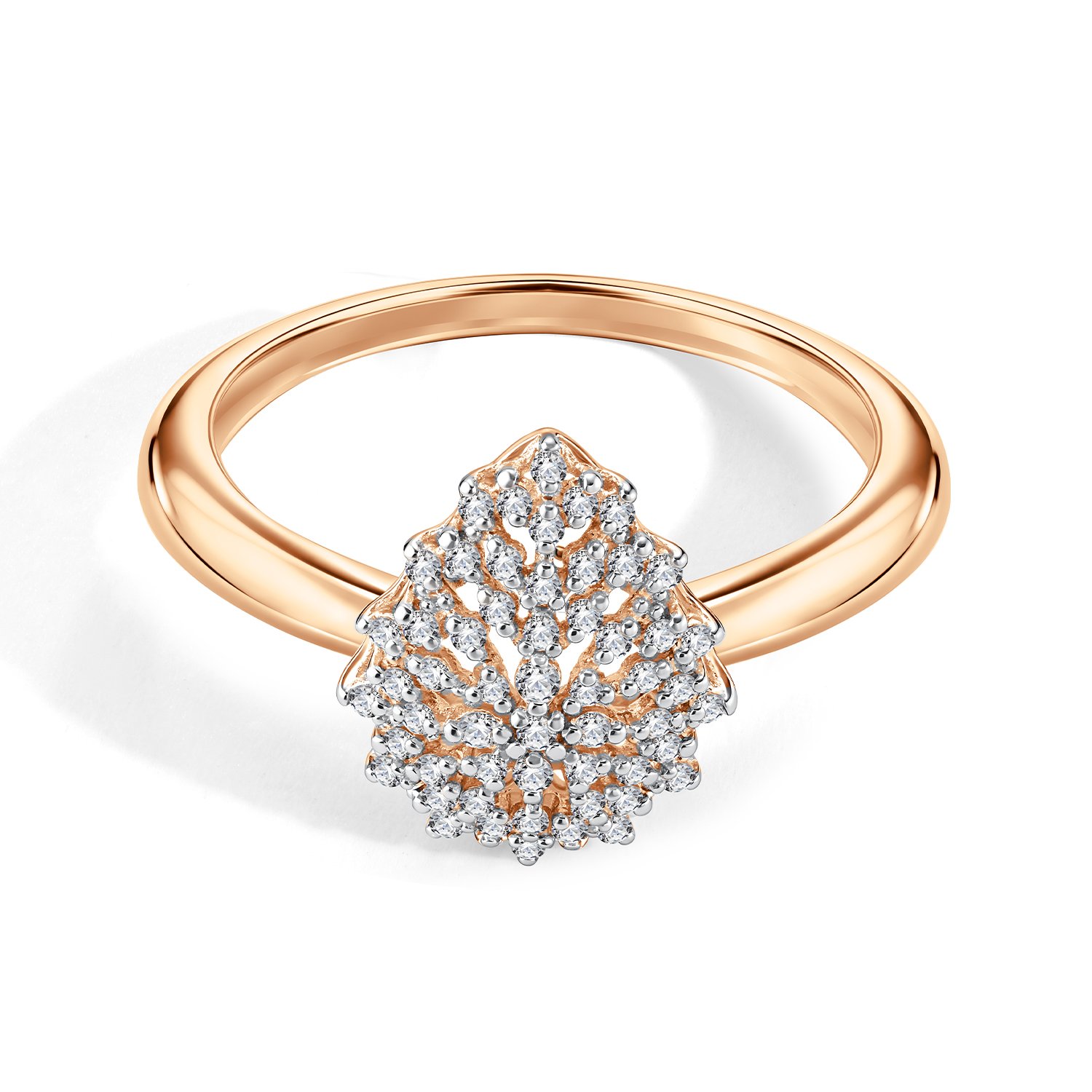 Золотое кольцо с бриллиантами