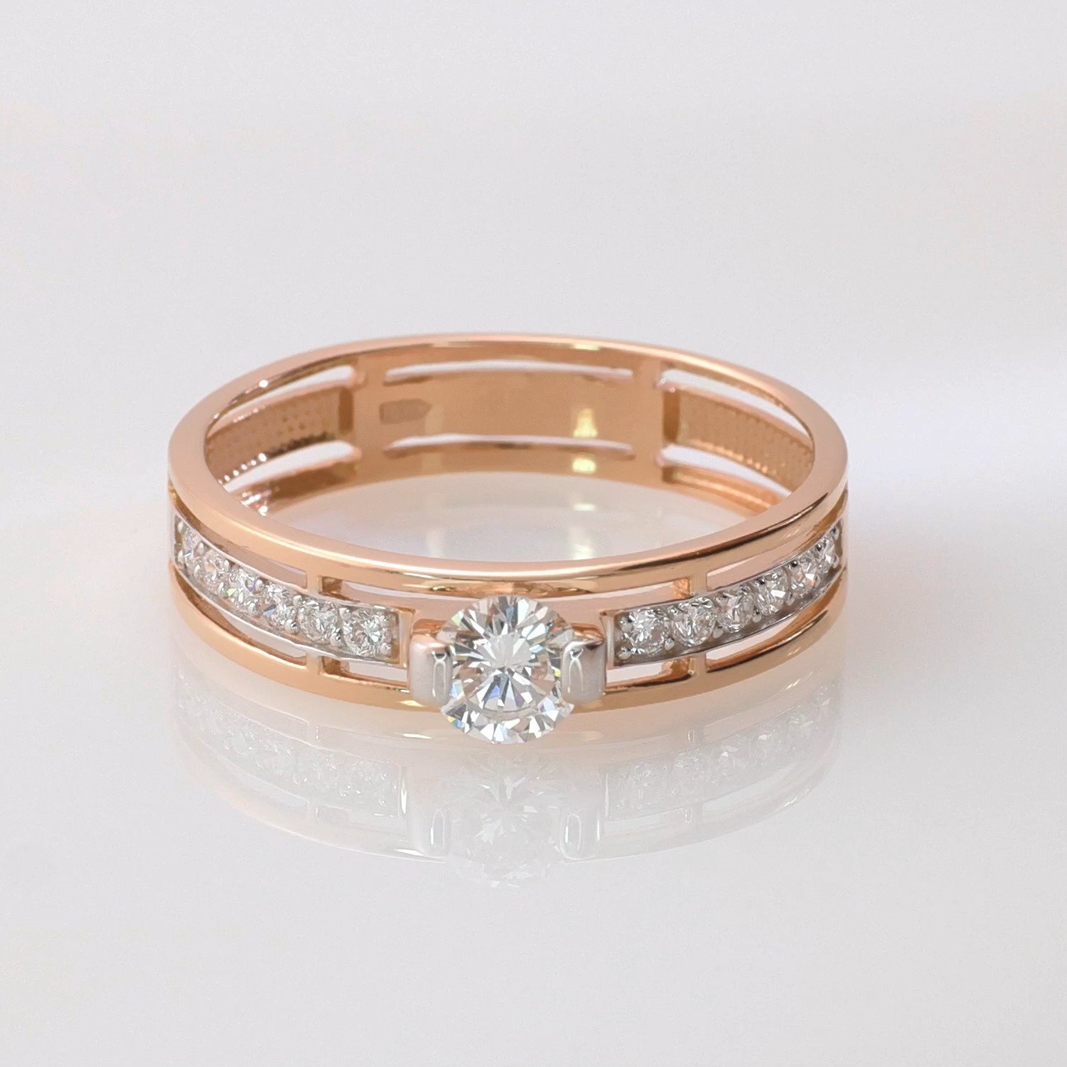 Золотое кольцо SMART DIAMONDS 0,53 карата