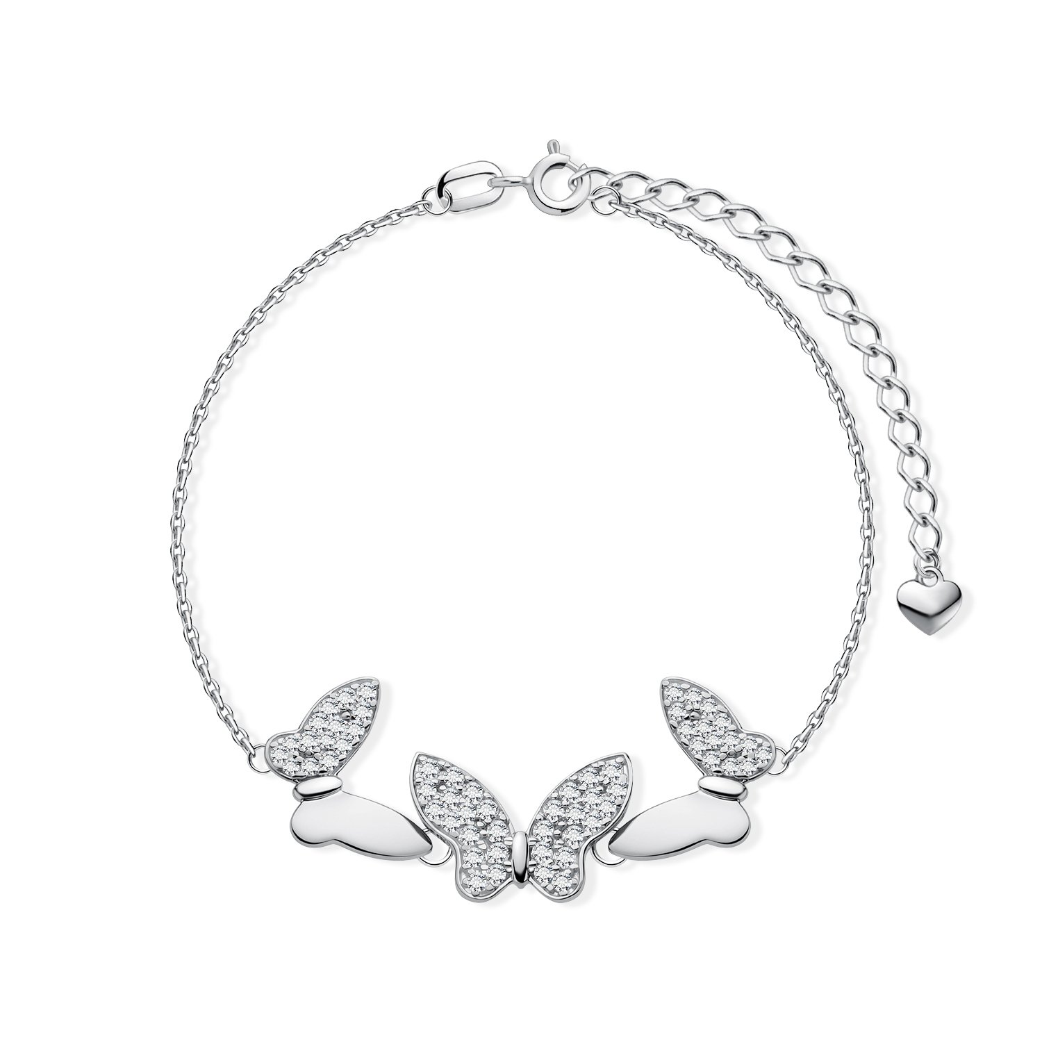 Фото «Серебряный браслет с фианитами»