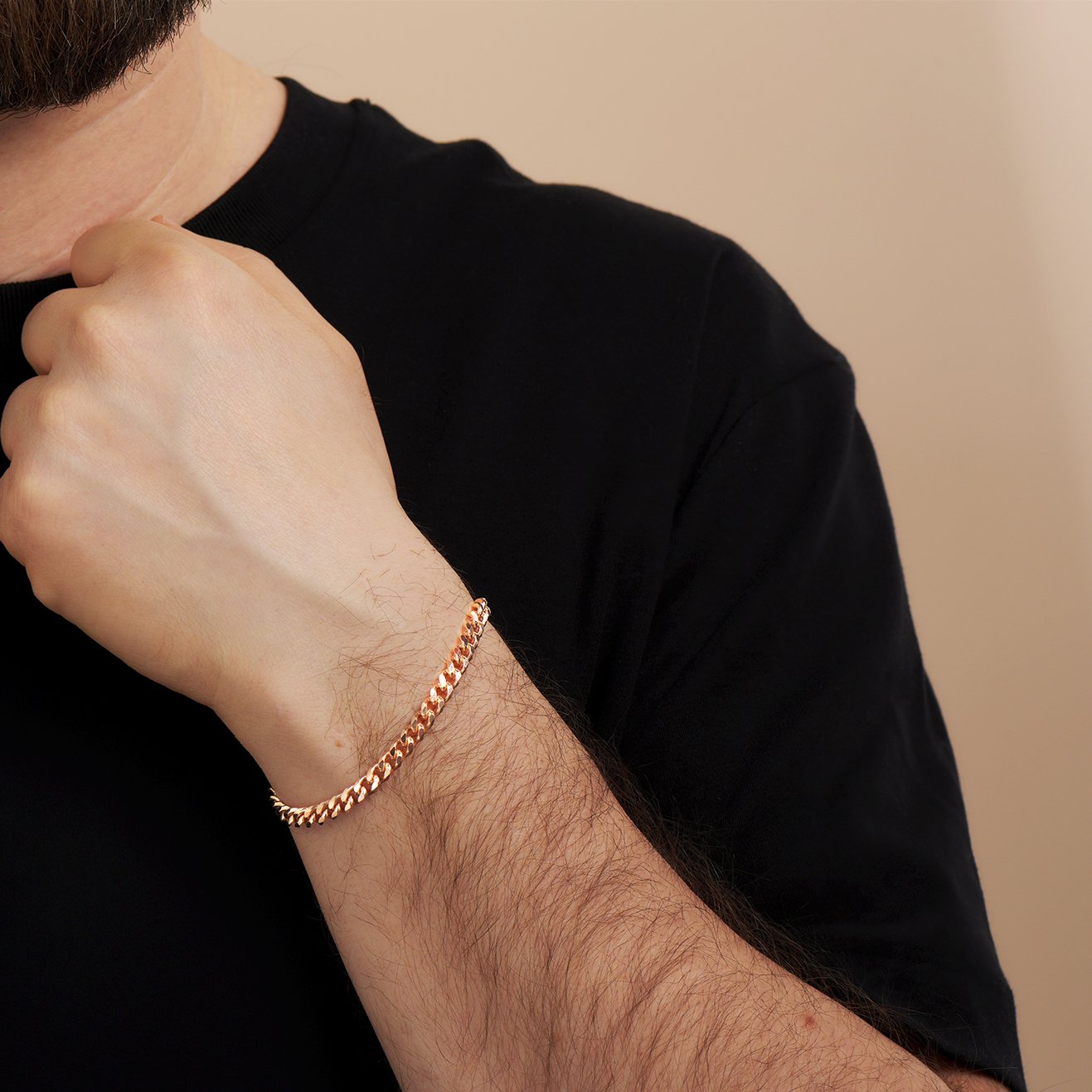 Золотой браслет полновесный