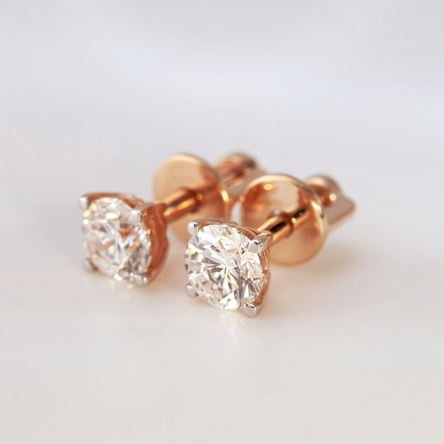 Золотые серьги SMART DIAMONDS 0,56 карата