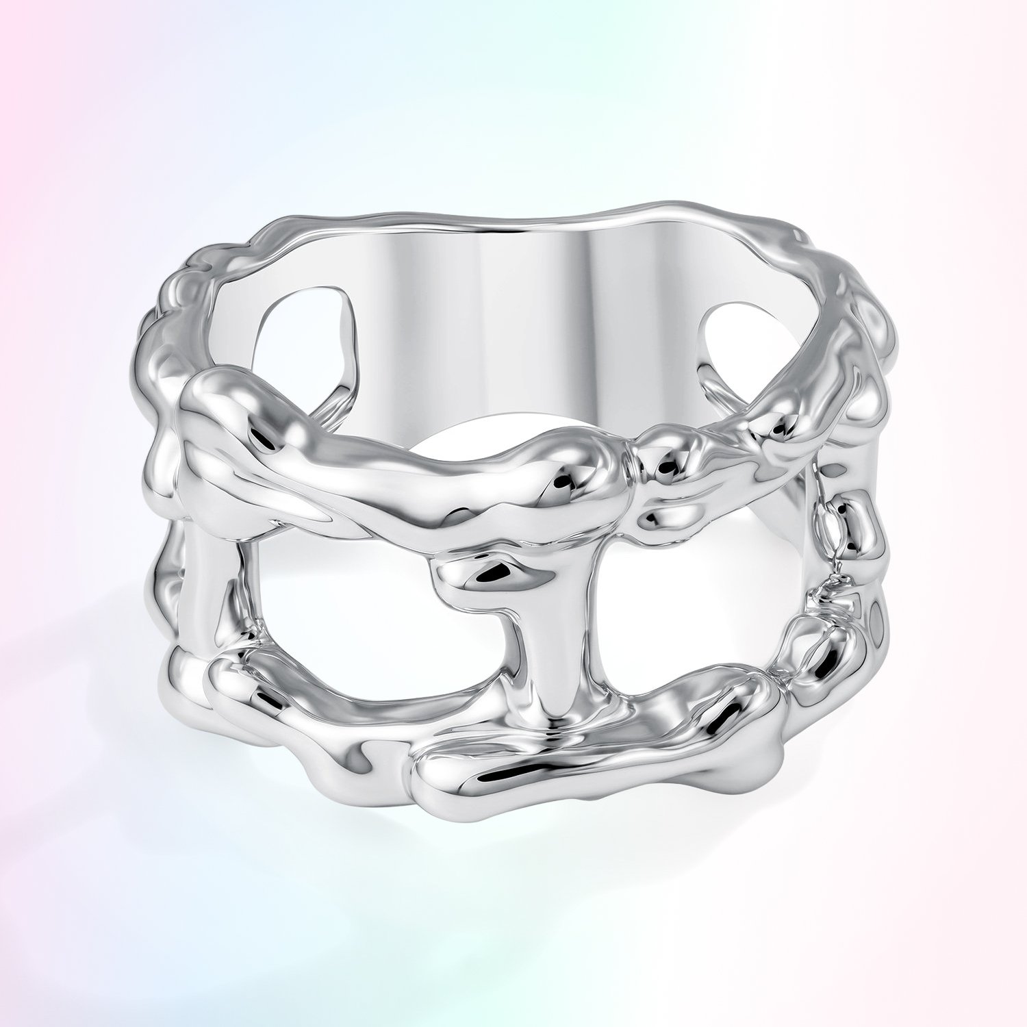 Серебряное кольцо