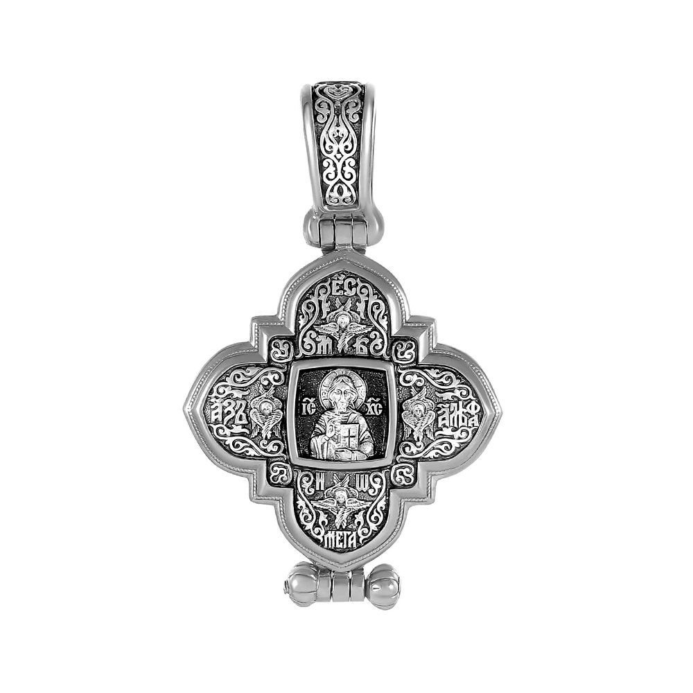 Подвеска-мощевик из серебра