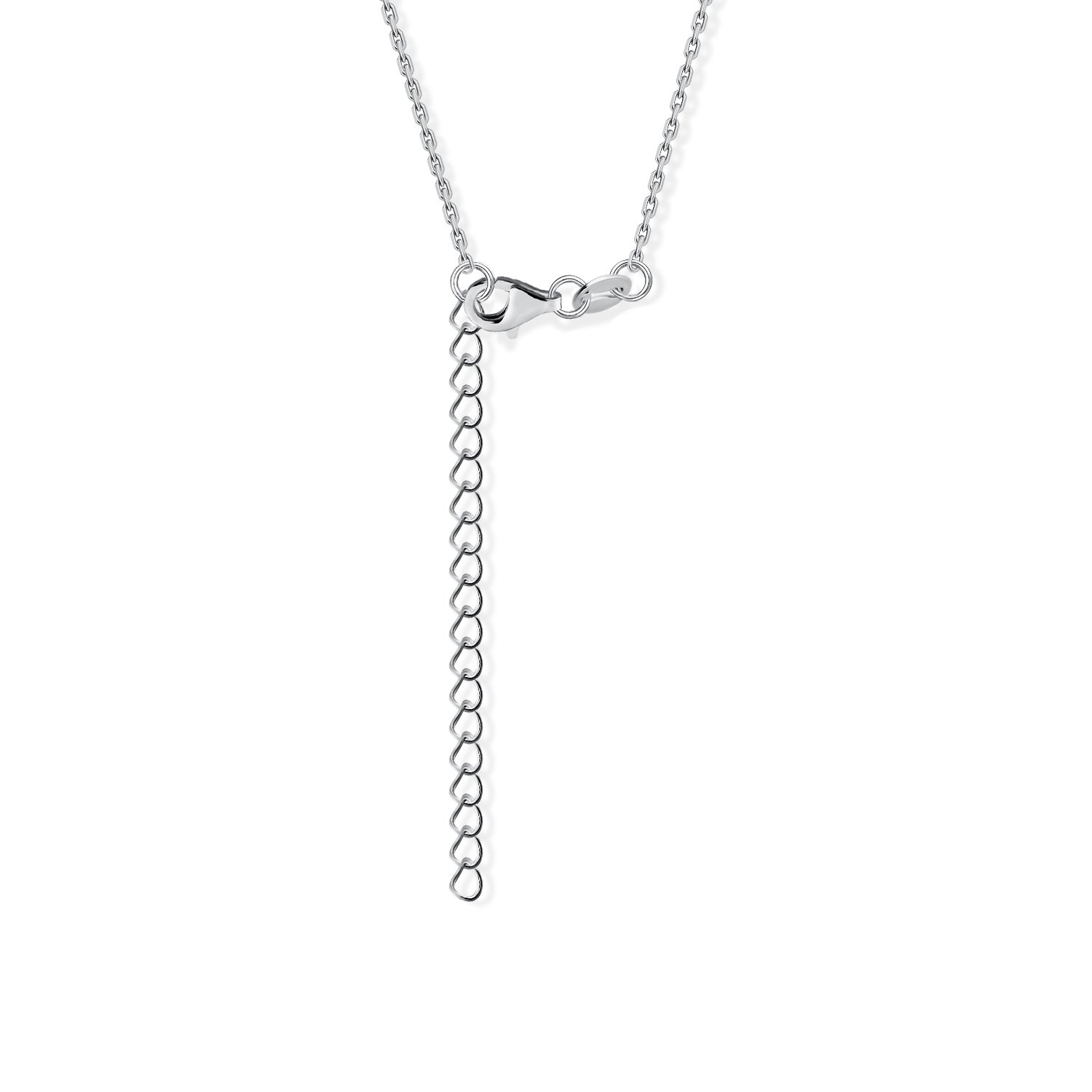 Серебряное колье с фианитами
