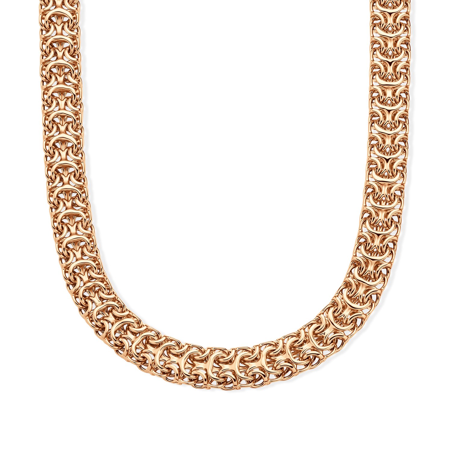 Золотая цепь ручной работы полновесная