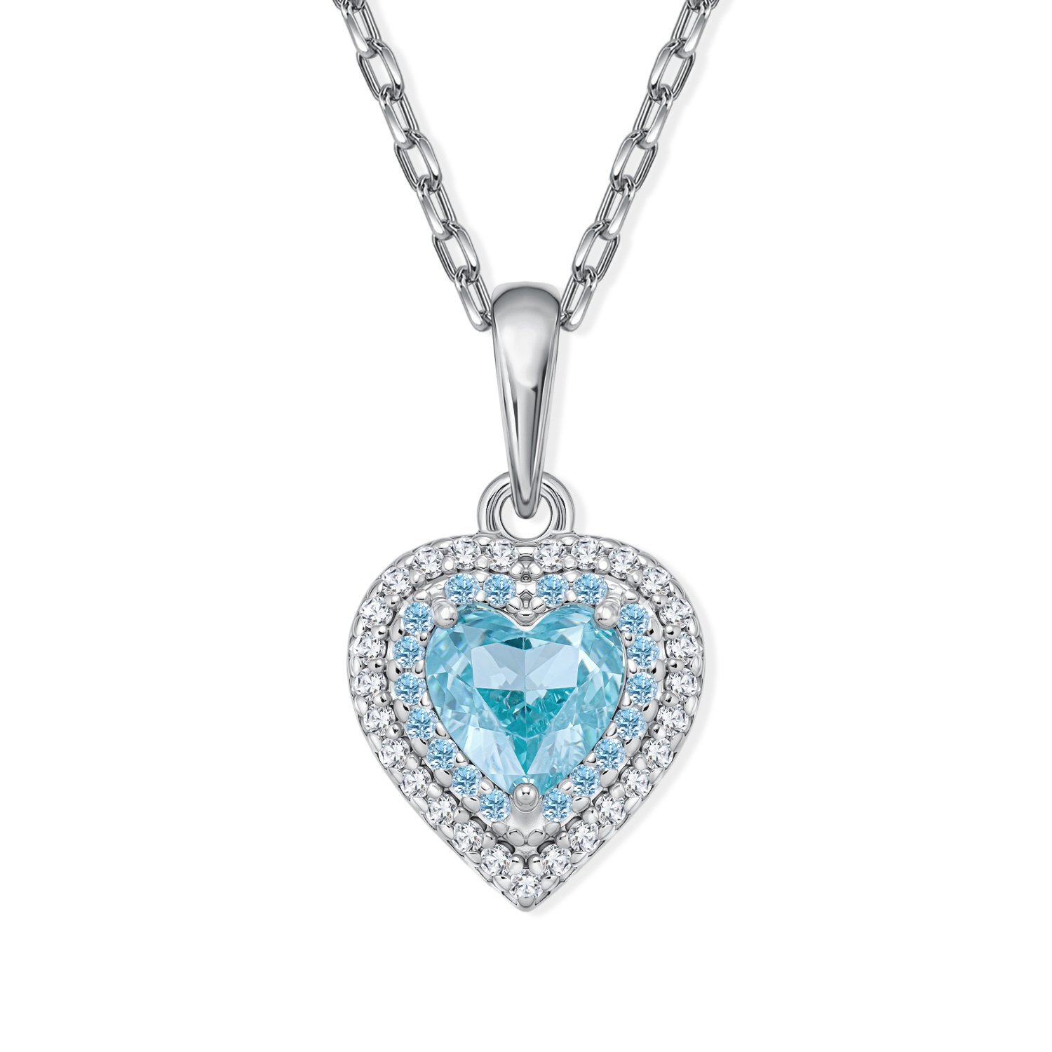 Фото «Серебряная подвеска с фианитами»