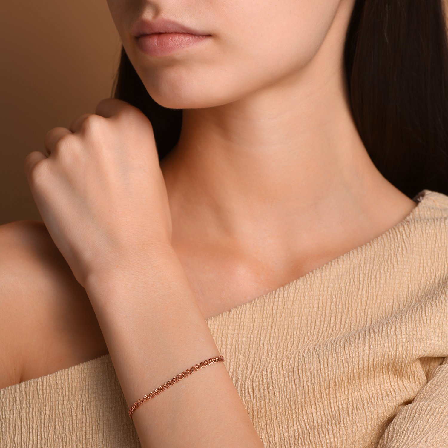 Золотой браслет полновесный