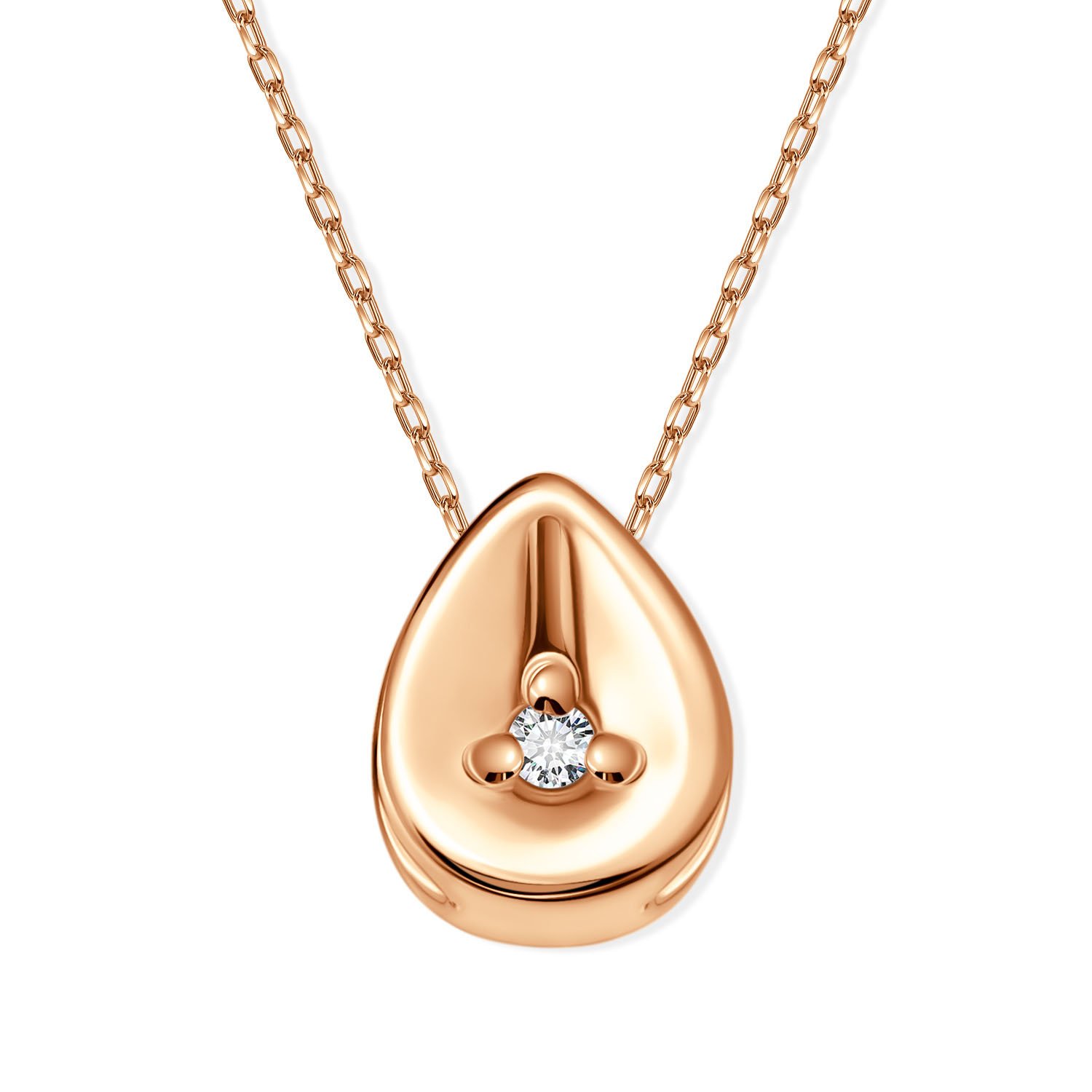 Фото «Золотая подвеска с бриллиантом»