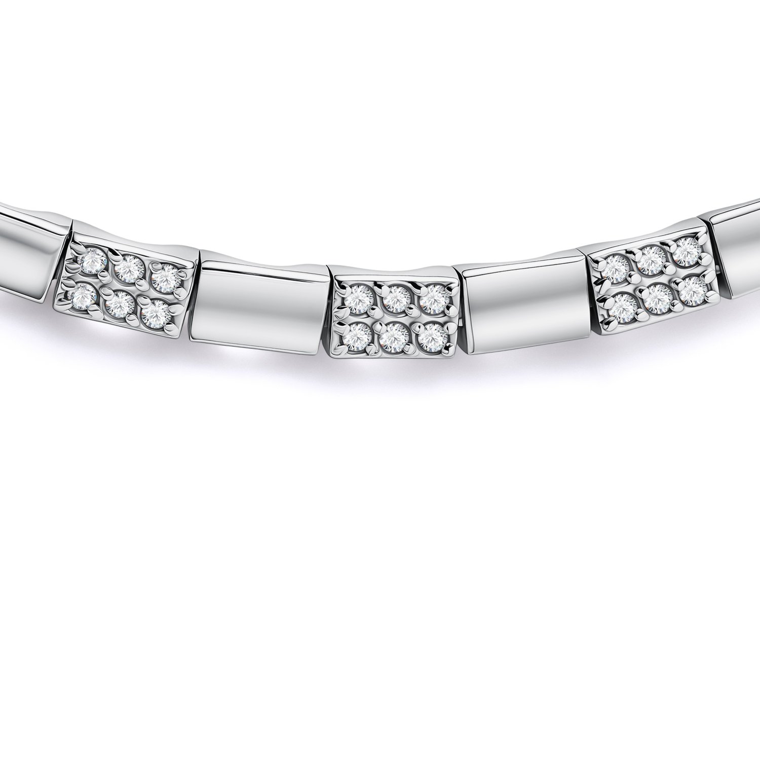 Золотой браслет с бриллиантами