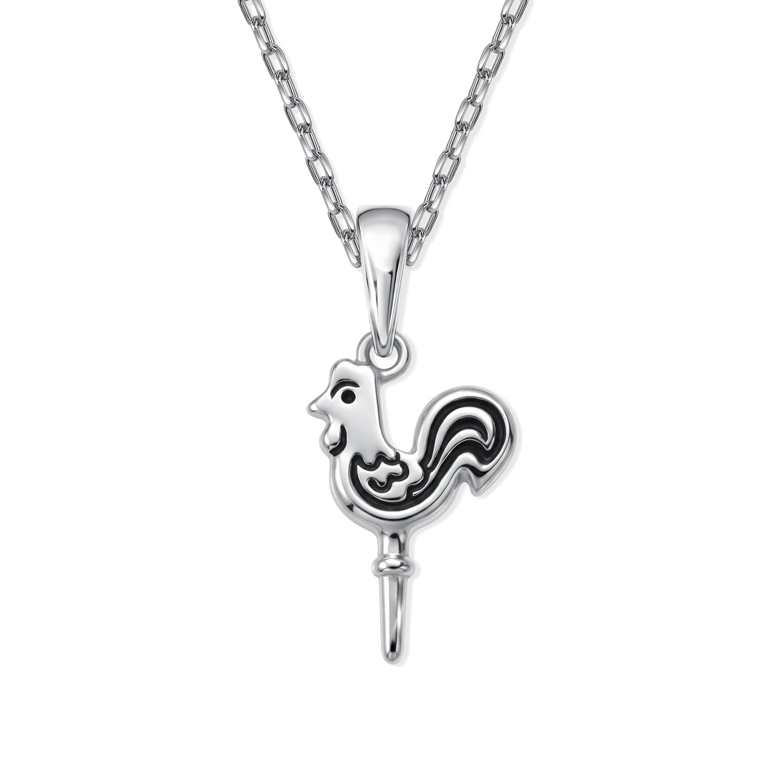 Фото «Серебряная подвеска с лаком»